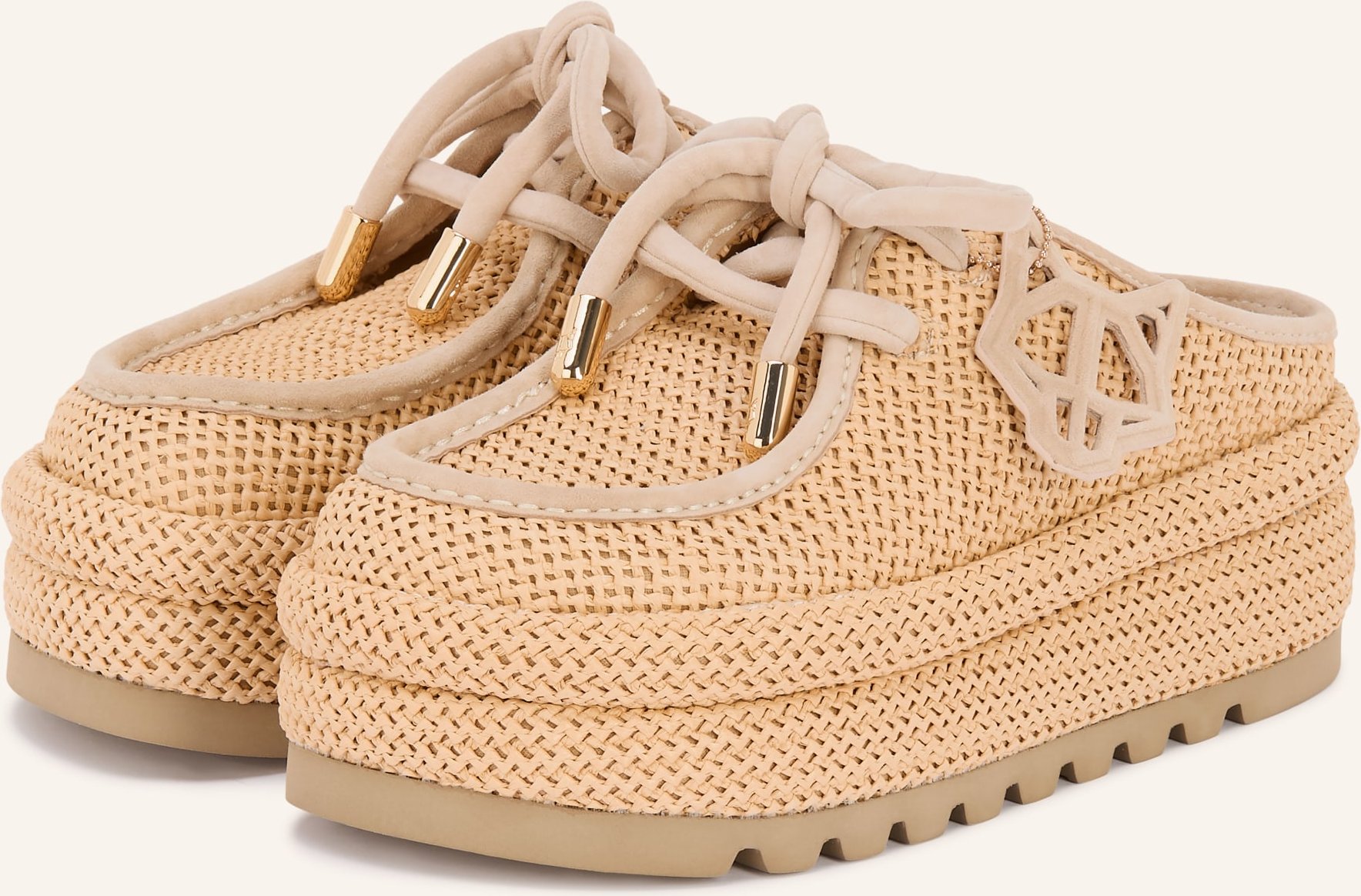 Thumbnail - Naked Wolfe Plateau-Mules Blizzard beige