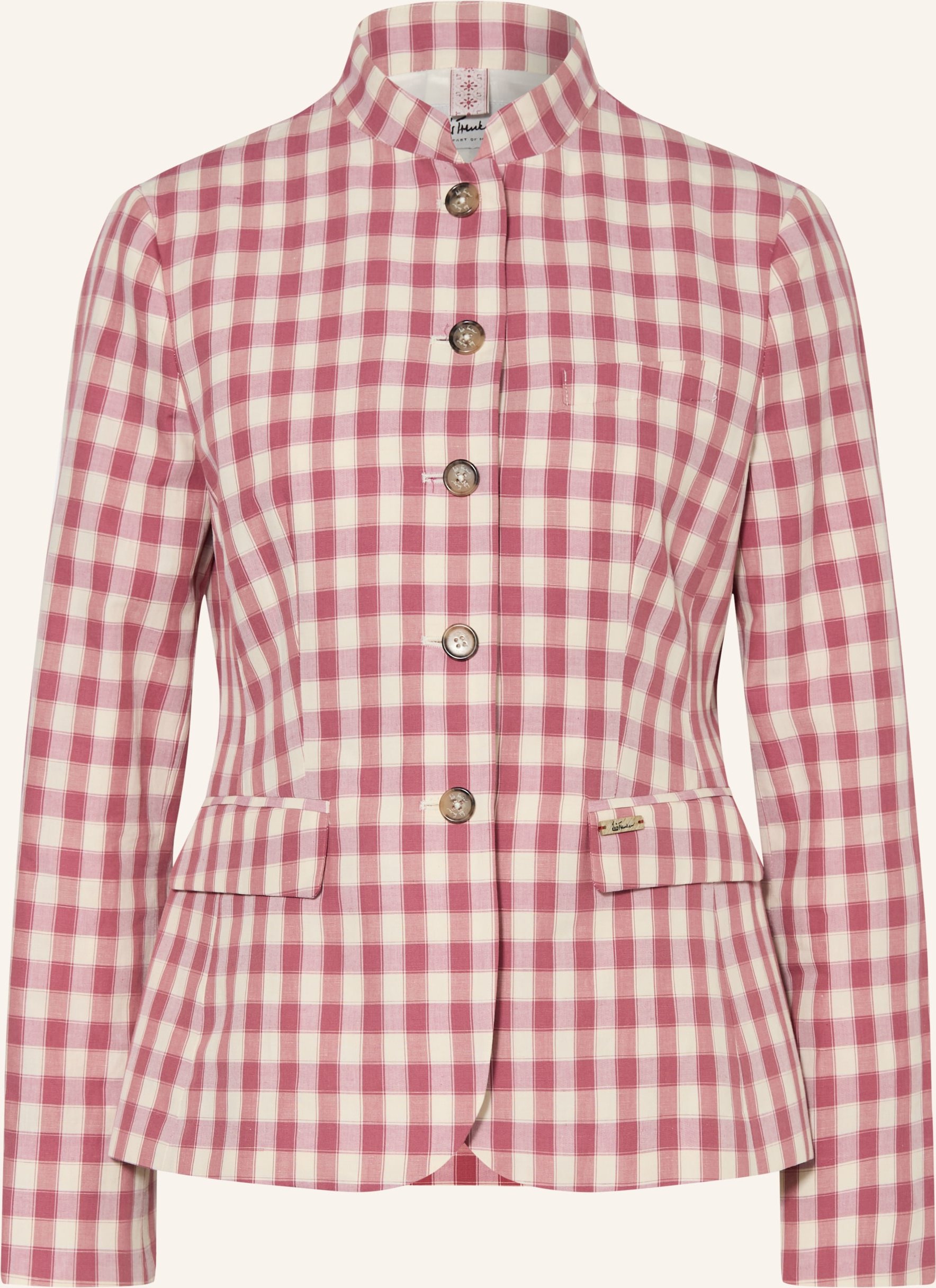 Luis Trenker Blazer Luranda Mit Leinen rot