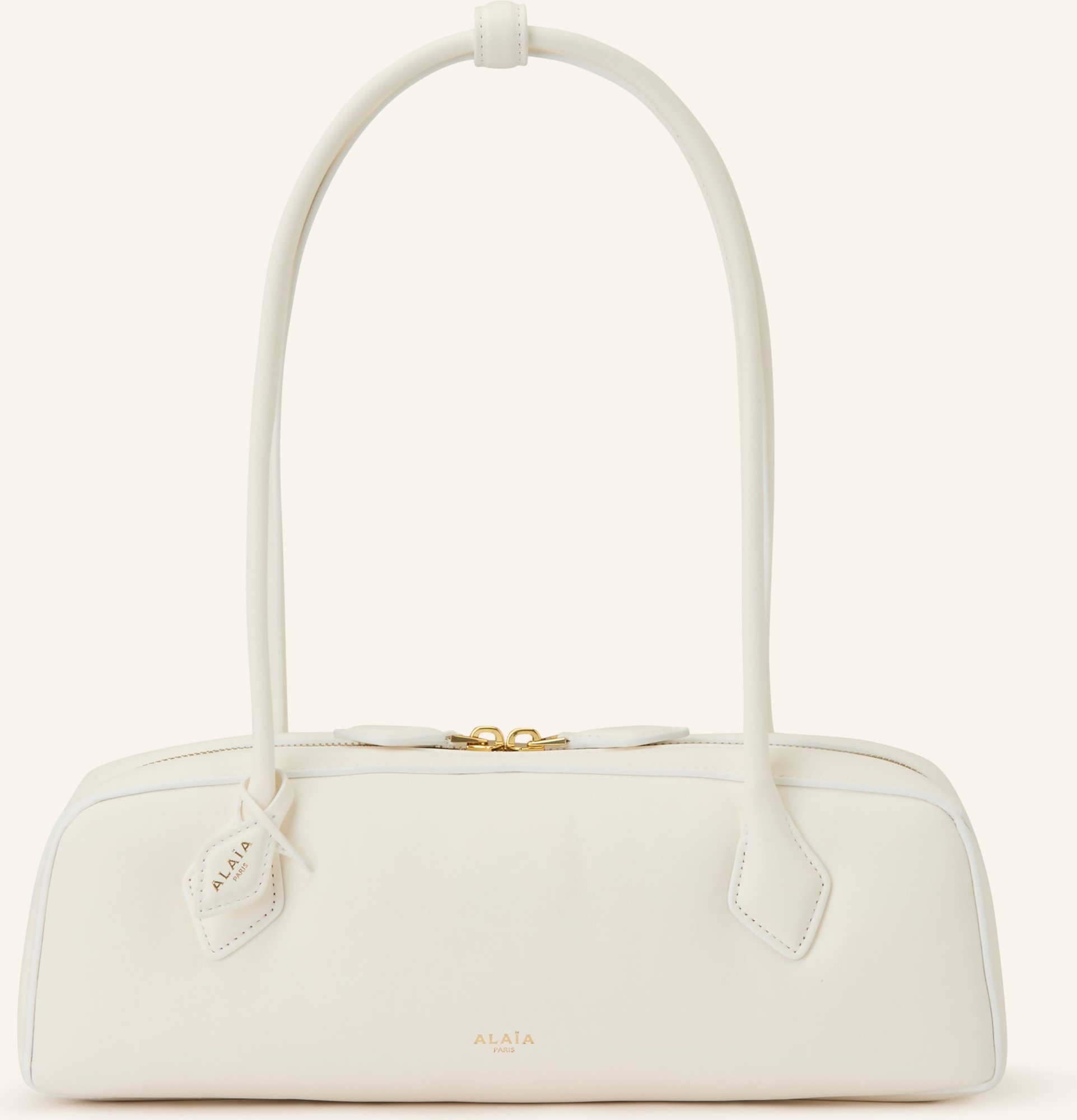Alaïa Handtasche weiss