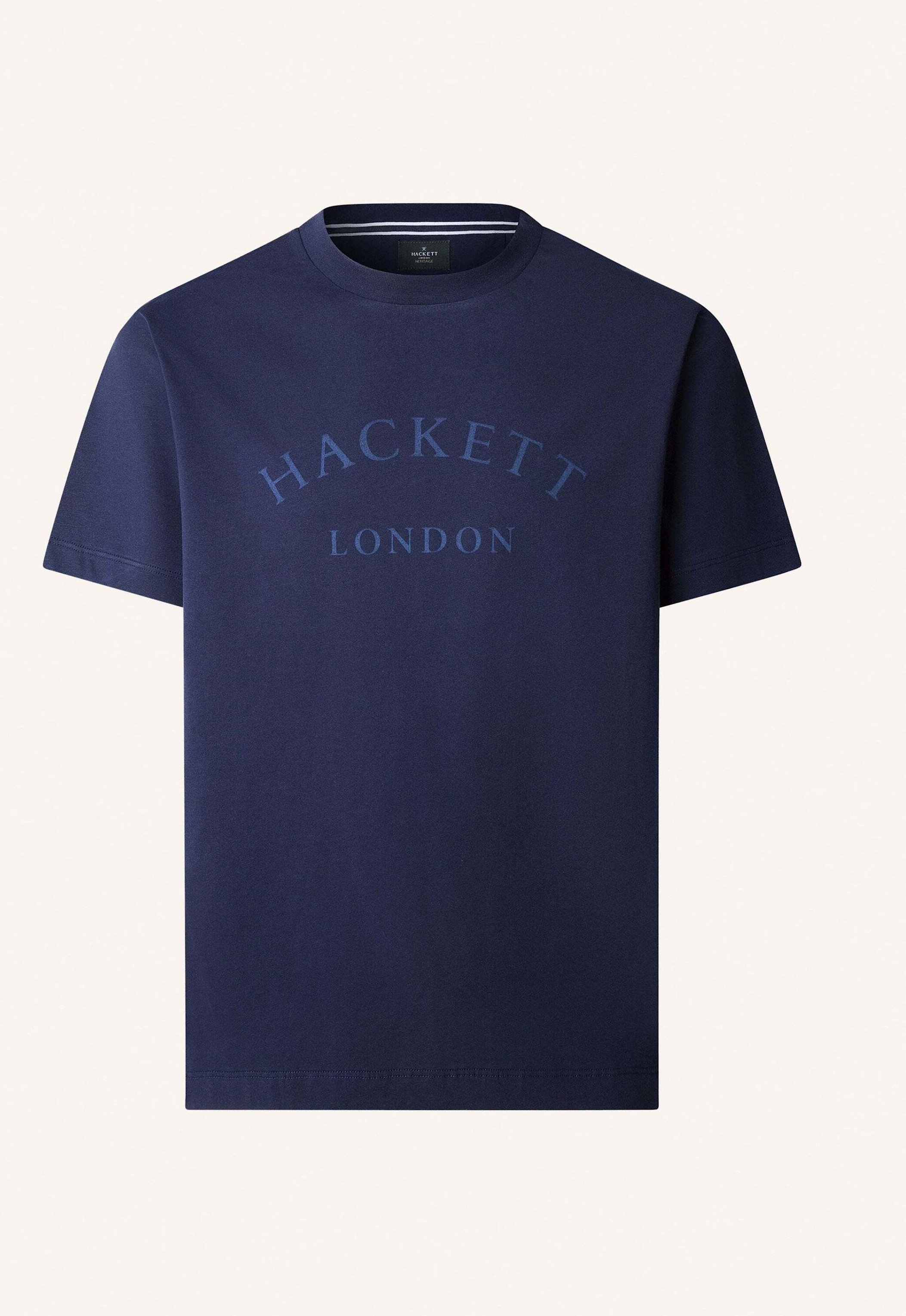 Hackett London T-Shirt Heritage Ess Tee blau