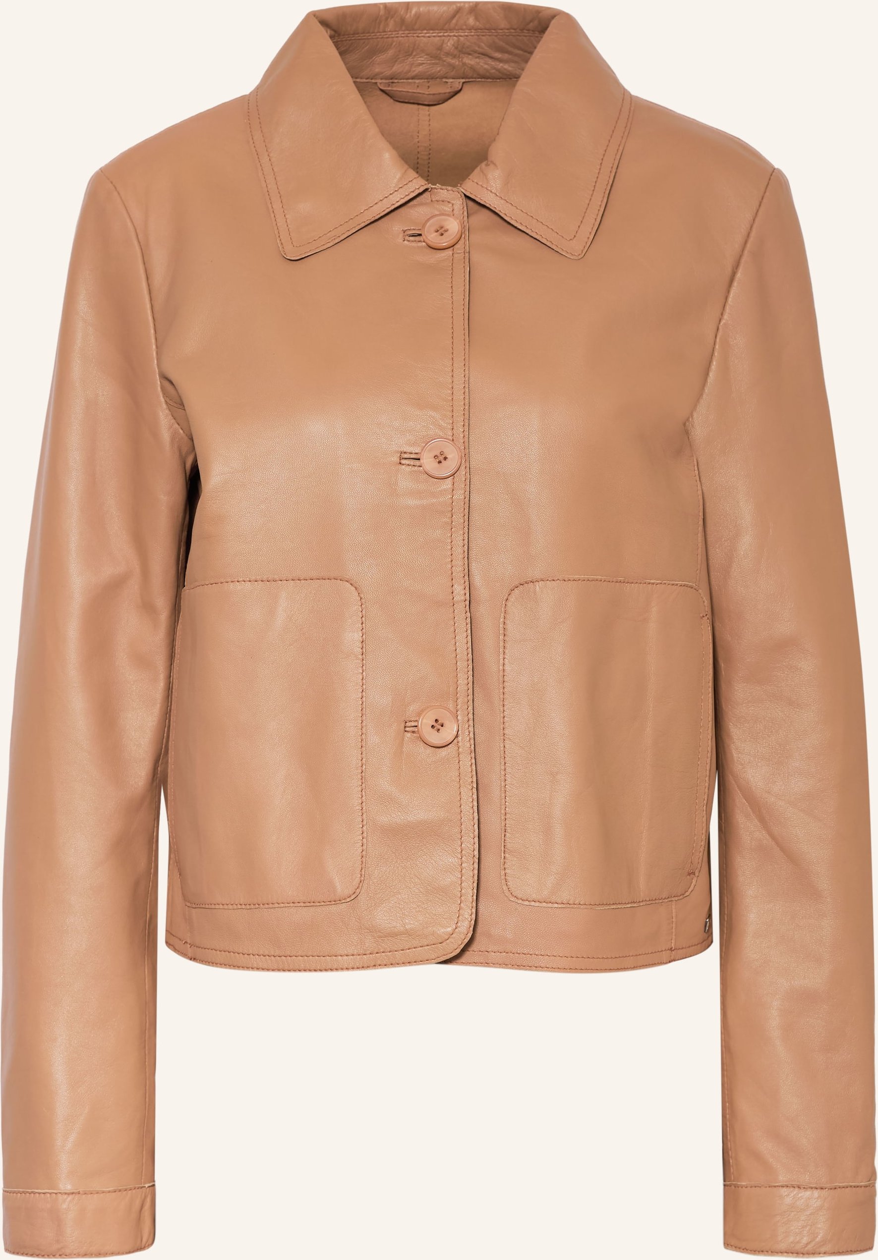 Milestone Lederjacke Msammi braun