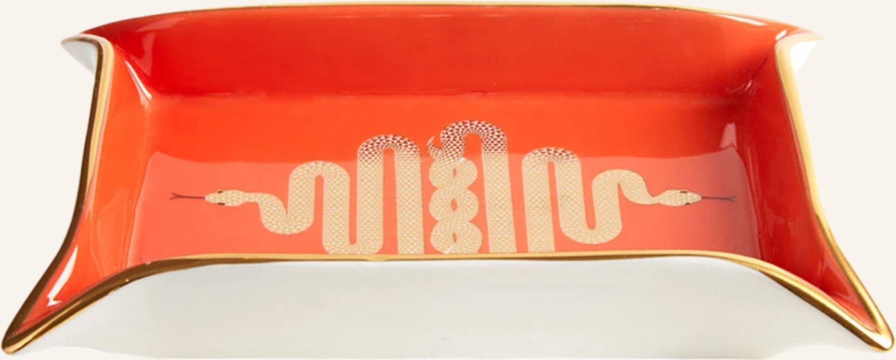 Jonathan Adler Schale Snake Valet orange
