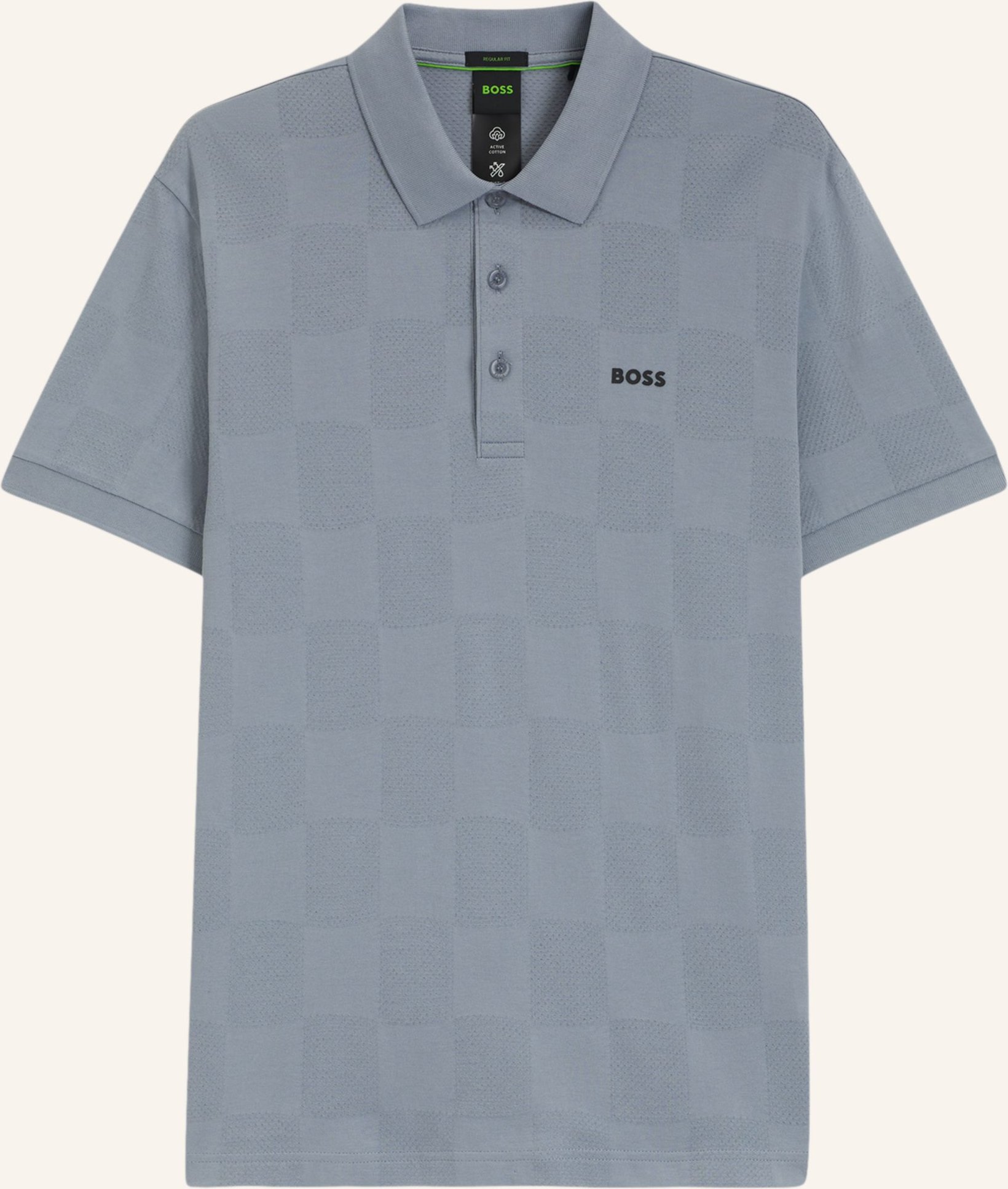 Thumbnail - Boss Poloshirt Patteo Goc Regular Fit grau
