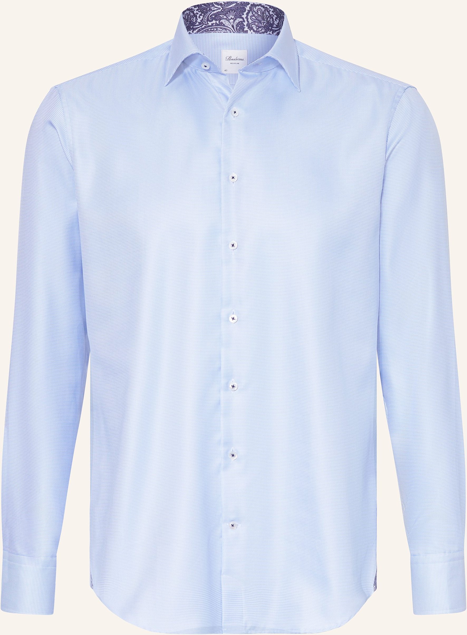 Stenströms Hemd Regular Fit blau