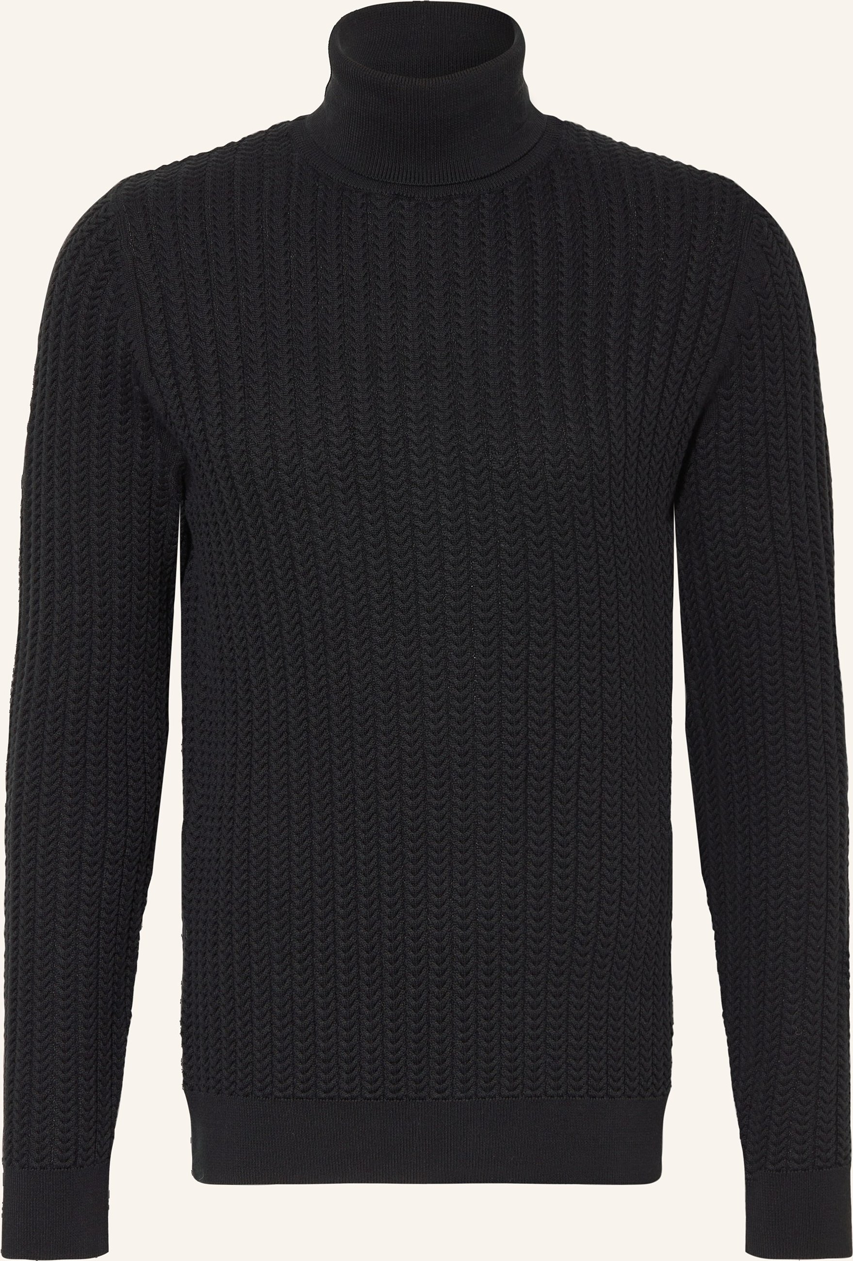 Digel Move Rollkragenpullover Adelmo schwarz