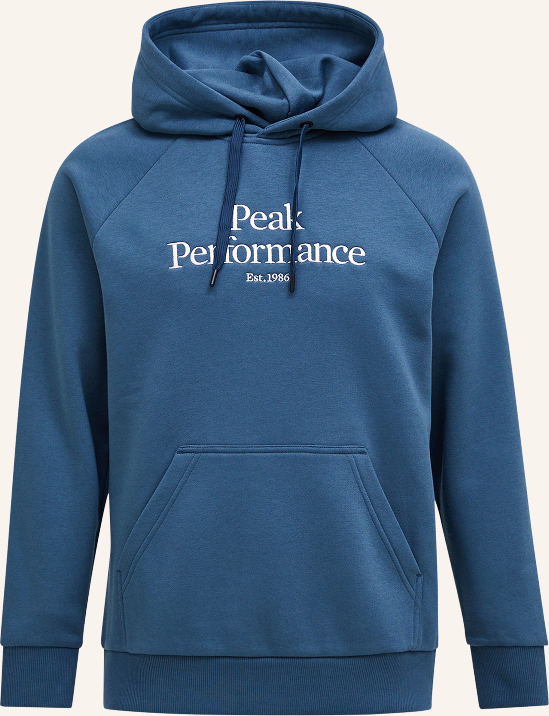 Peak Performance Kapuzensweatshirt blau