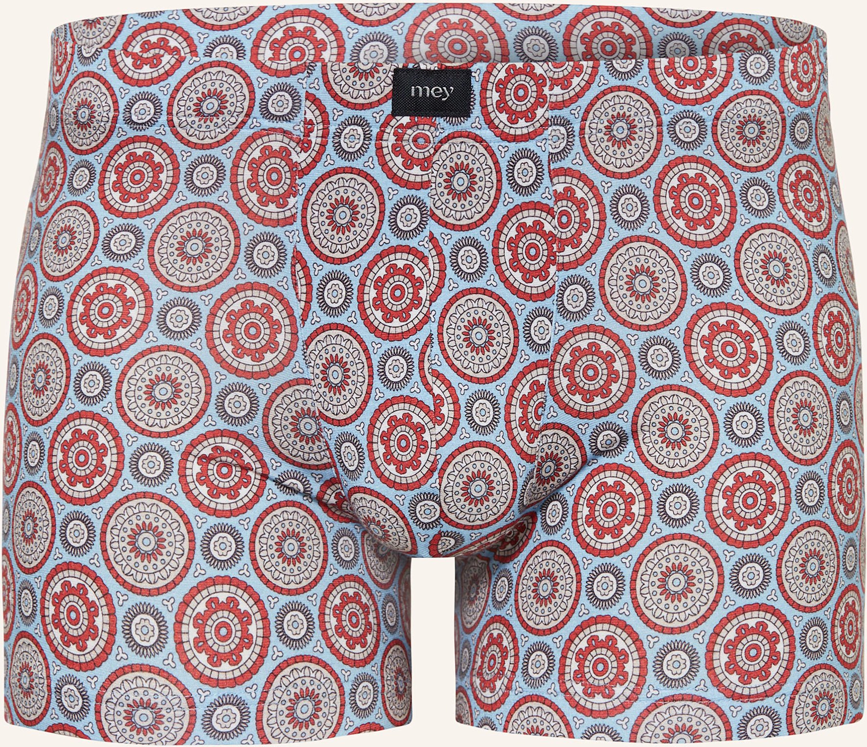 Mey Boxershorts Serie Mixture Of Circles blau