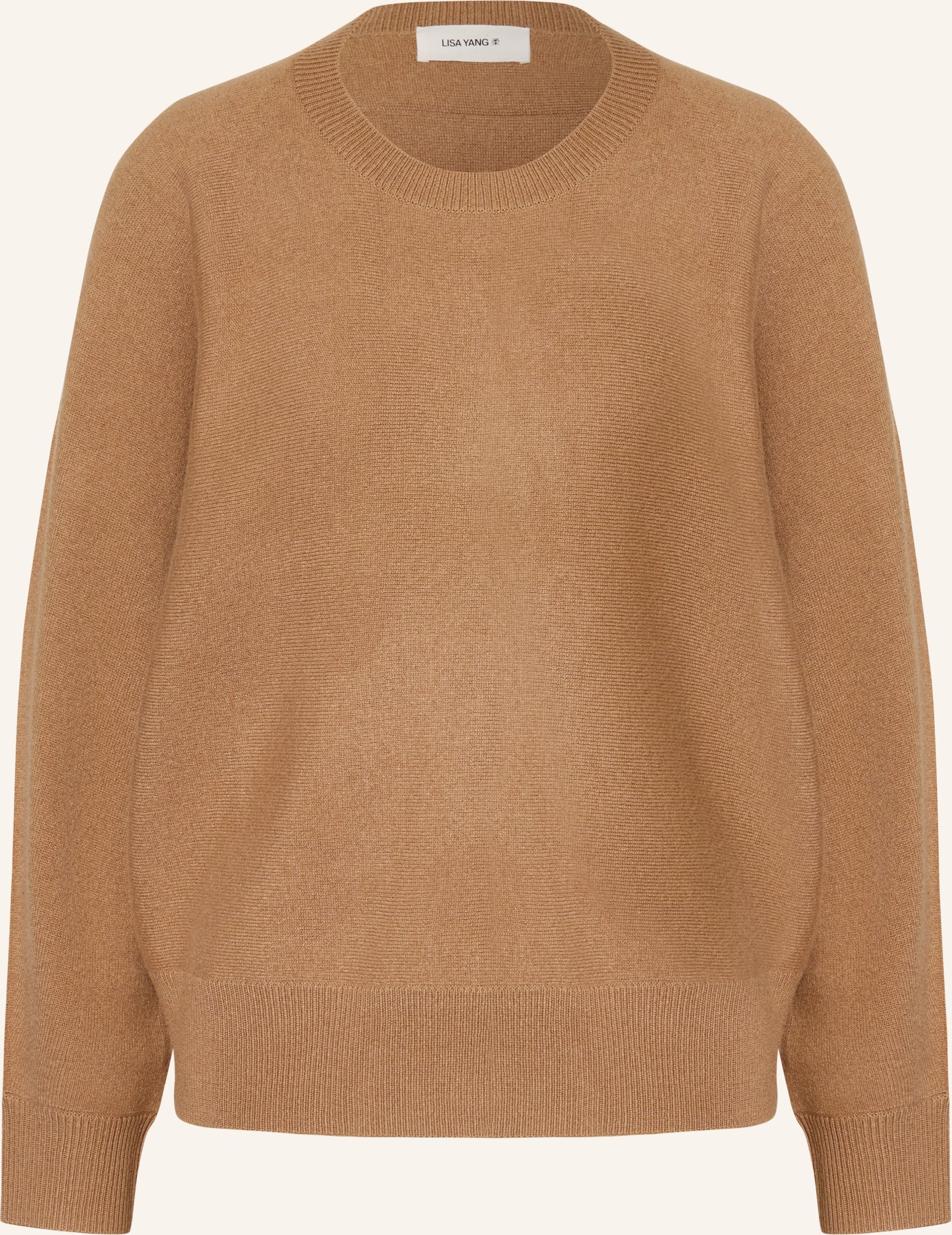 Lisa Yang Cashmere-Pullover braun