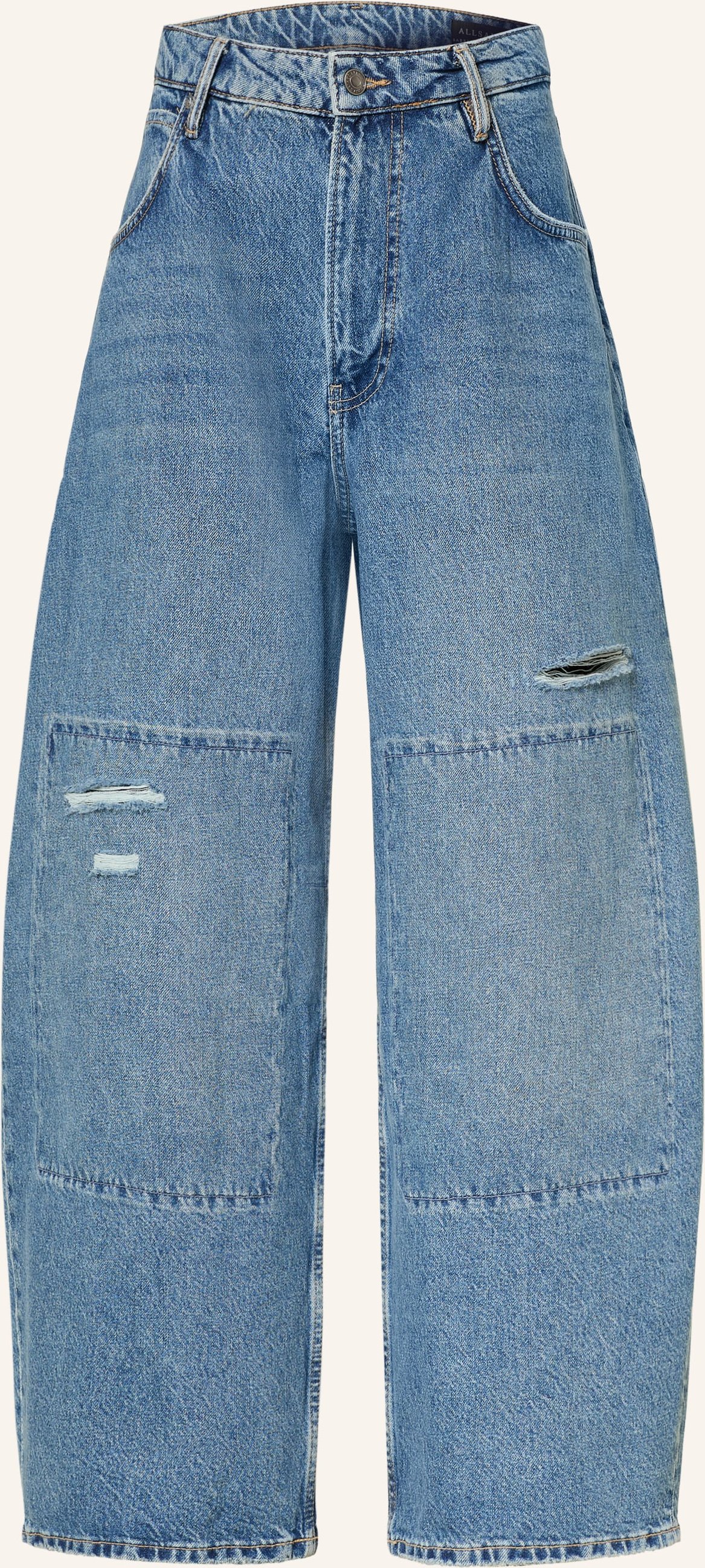 Allsaints Barrel Jeans blau