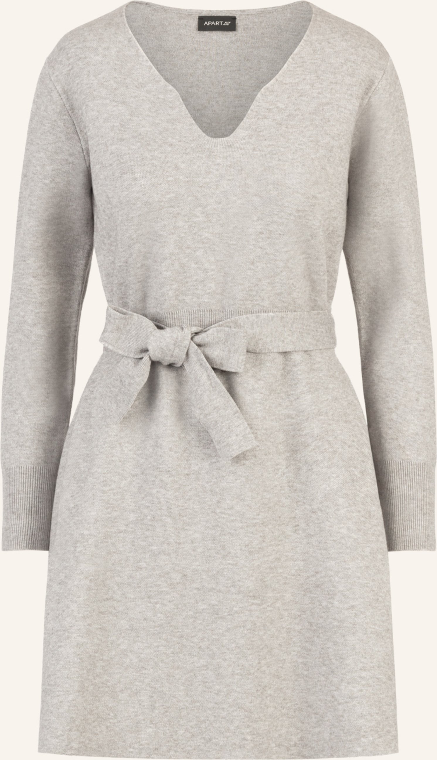 Thumbnail - Apart Strickkleid grau