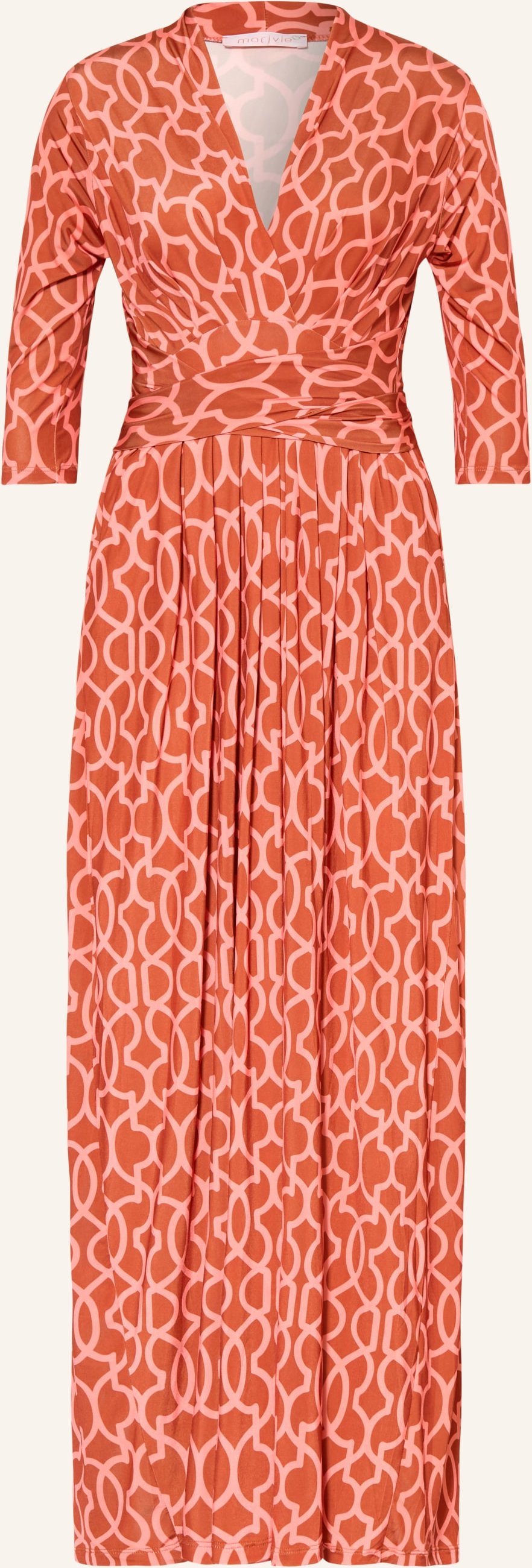 Marivie Jerseykleid Oh, Beauty! Mit 3/4-Arm orange