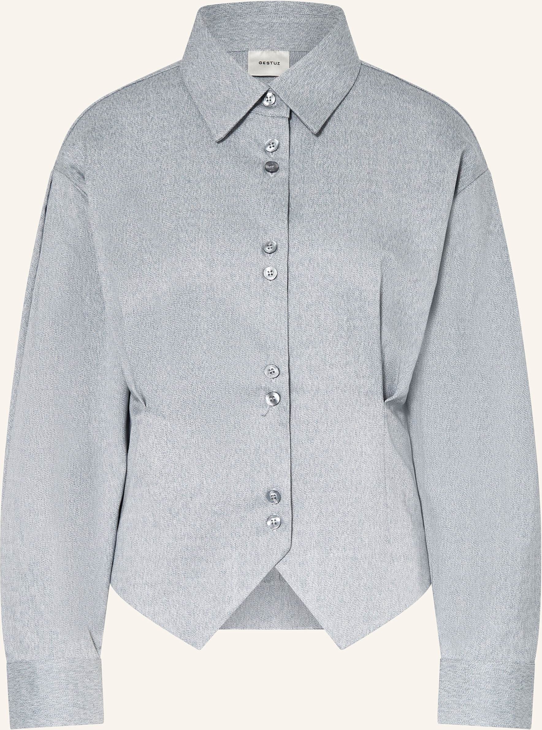 Gestuz Hemdbluse Gzpaulia grau