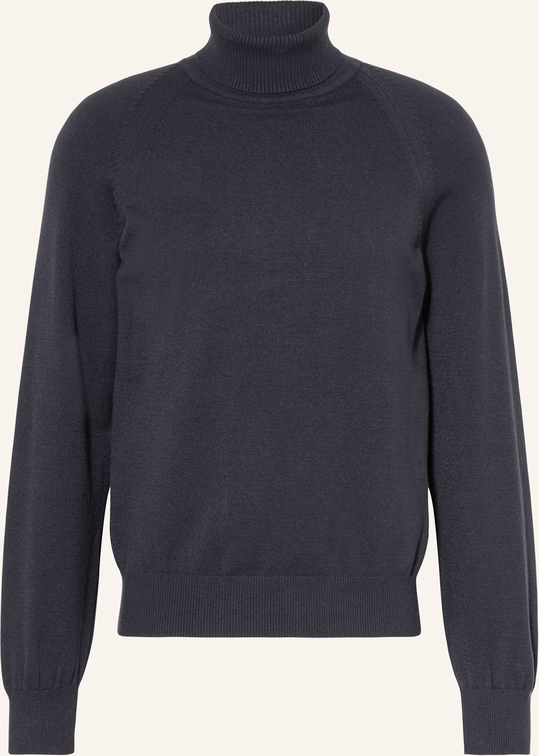 I'm Brian Rollkragenpullover blau