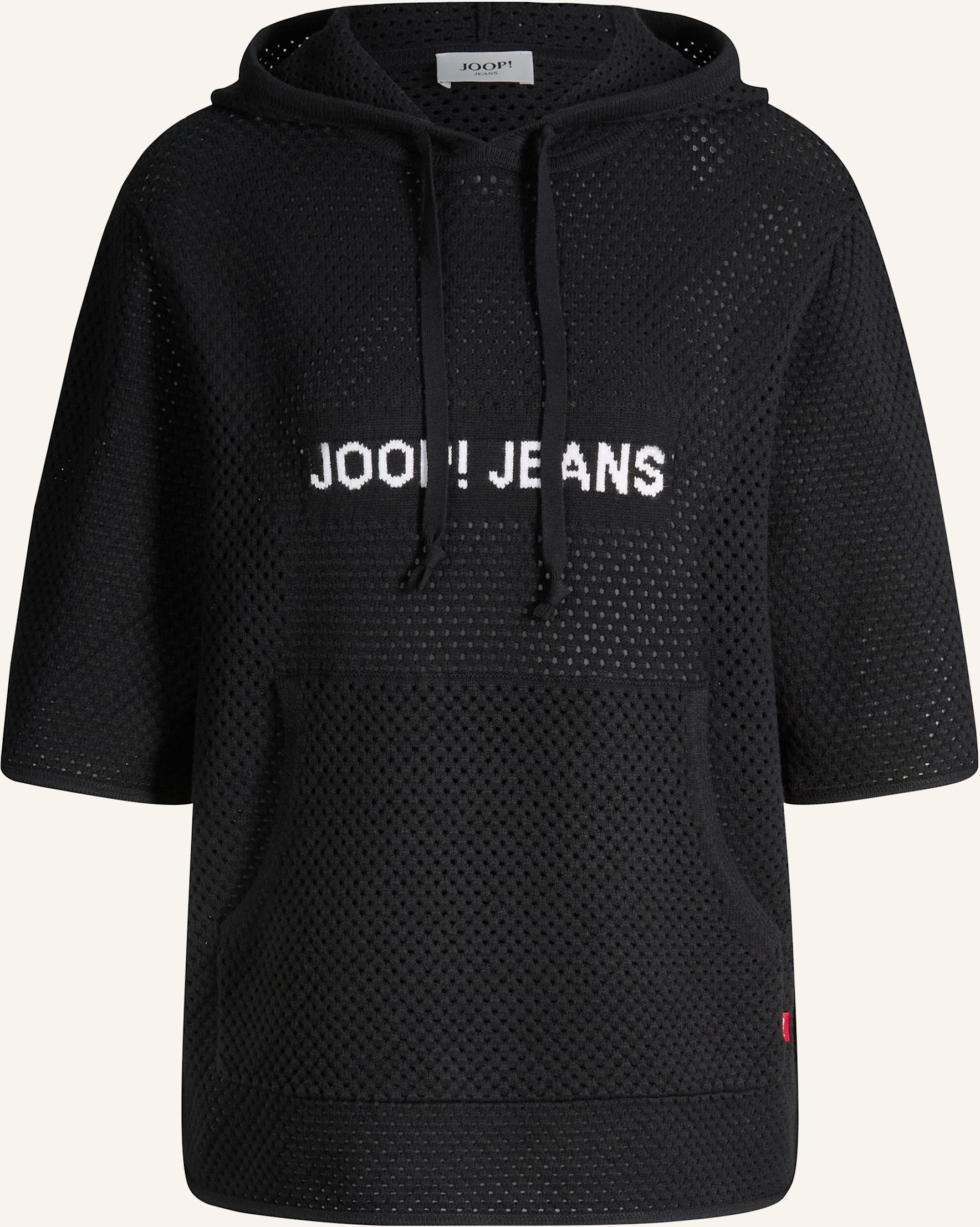 Joop! Jeans Strick-Hoodie schwarz