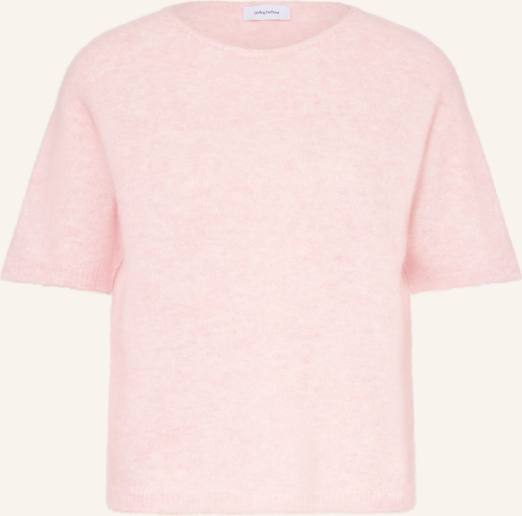 Darling Harbour Strickshirt Mit Alpaka rosa