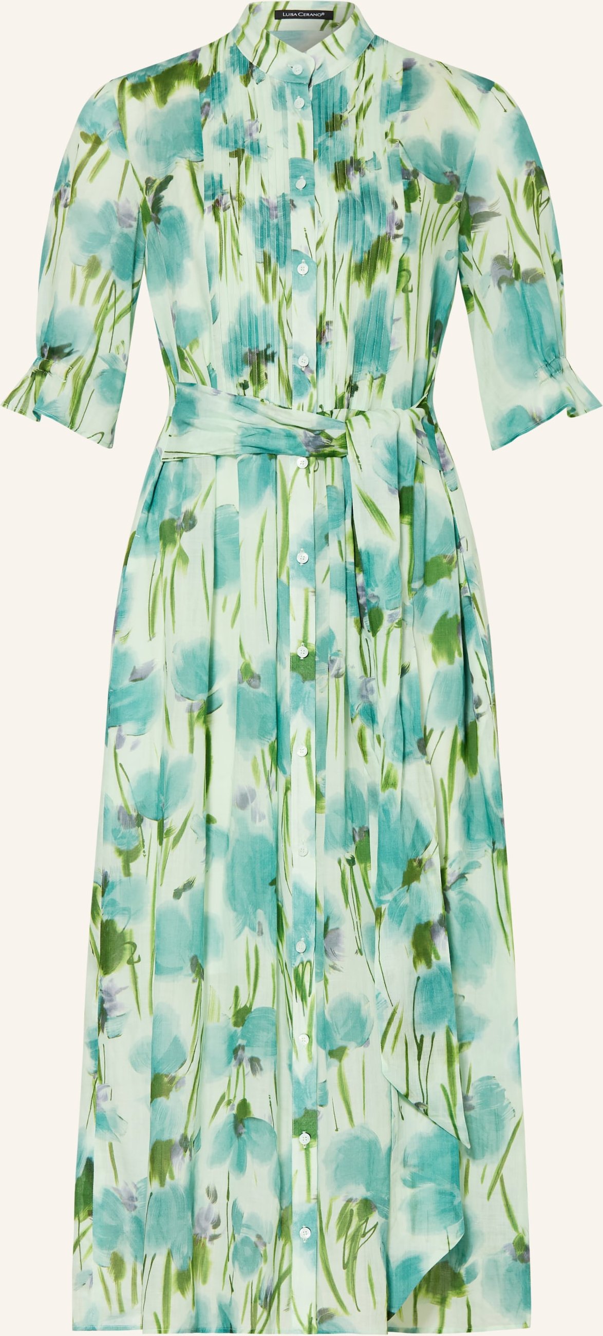 Luisa Cerano Hemdblusenkleid gruen