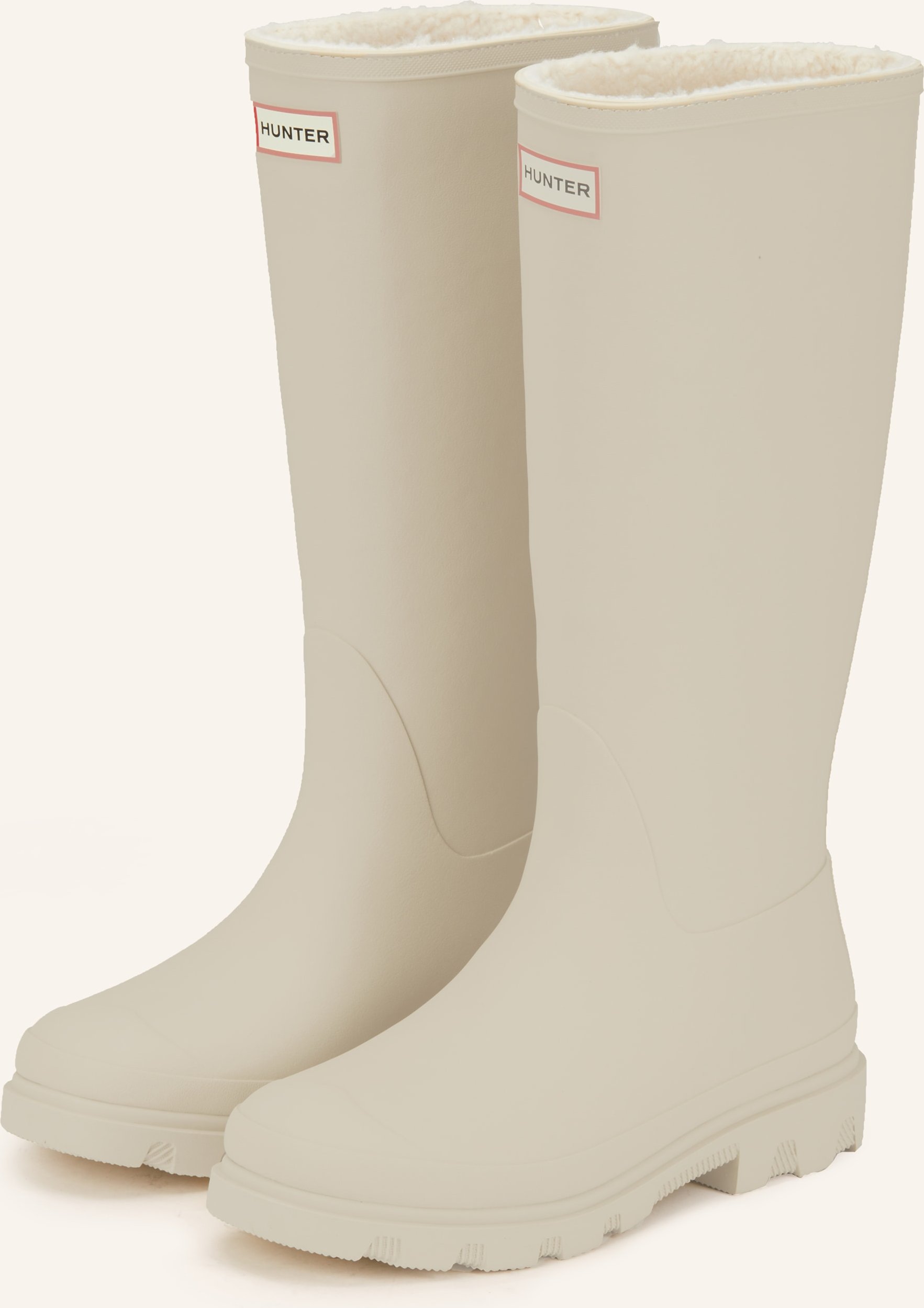 Hunter Stiefel Downpour Tall weiss