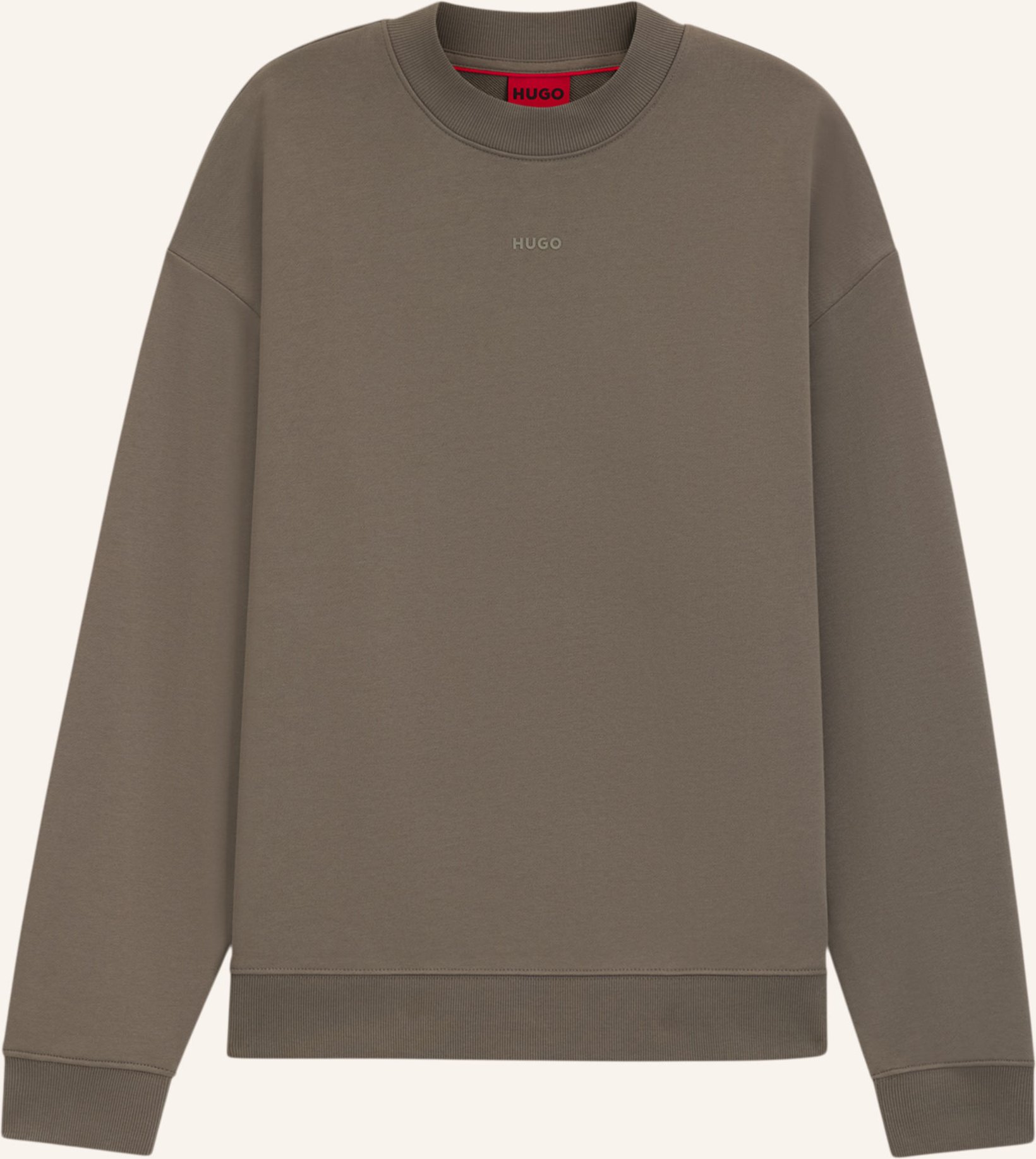 Hugo Sweatshirt Dapocrew grau