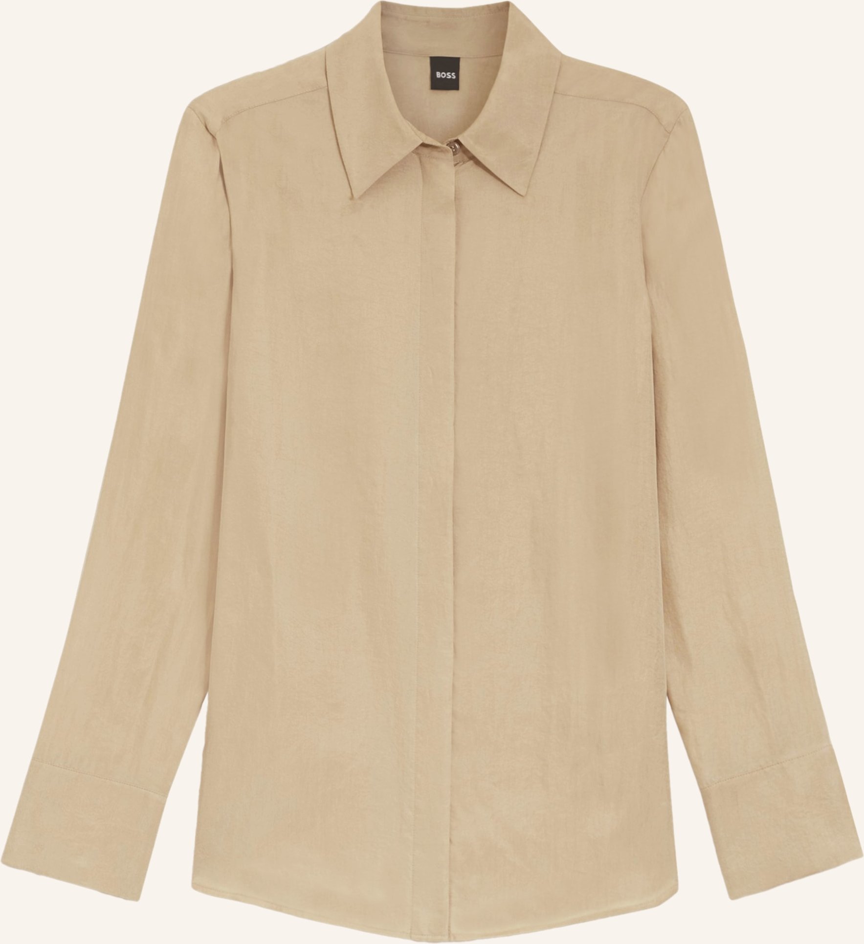 Boss Hemdbluse Beruta beige
