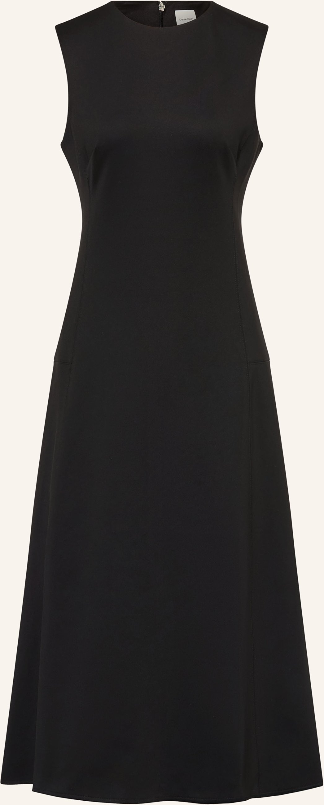 Calvin Klein Kleid Scuba schwarz