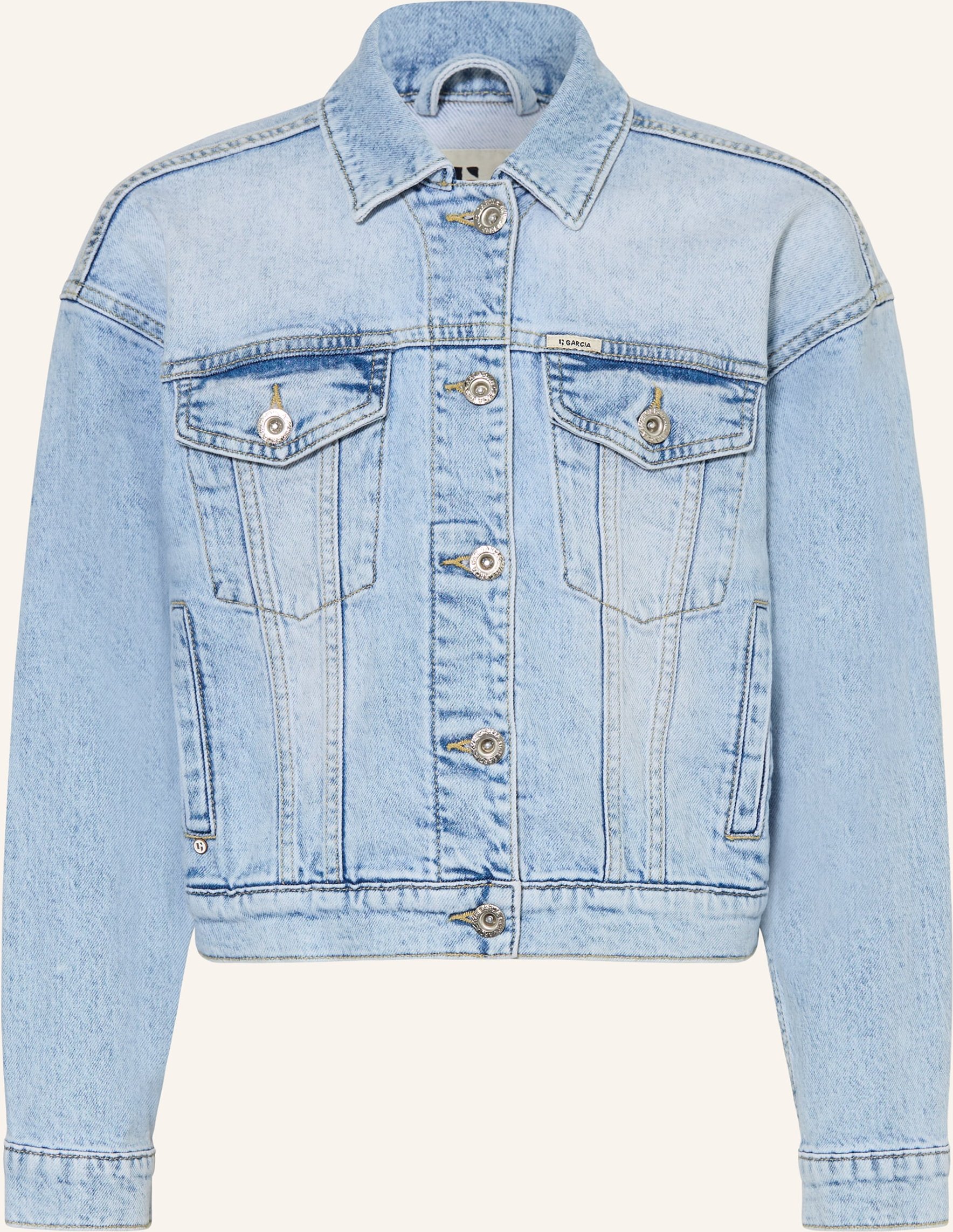 Garcia Jeansjacke Emira blau