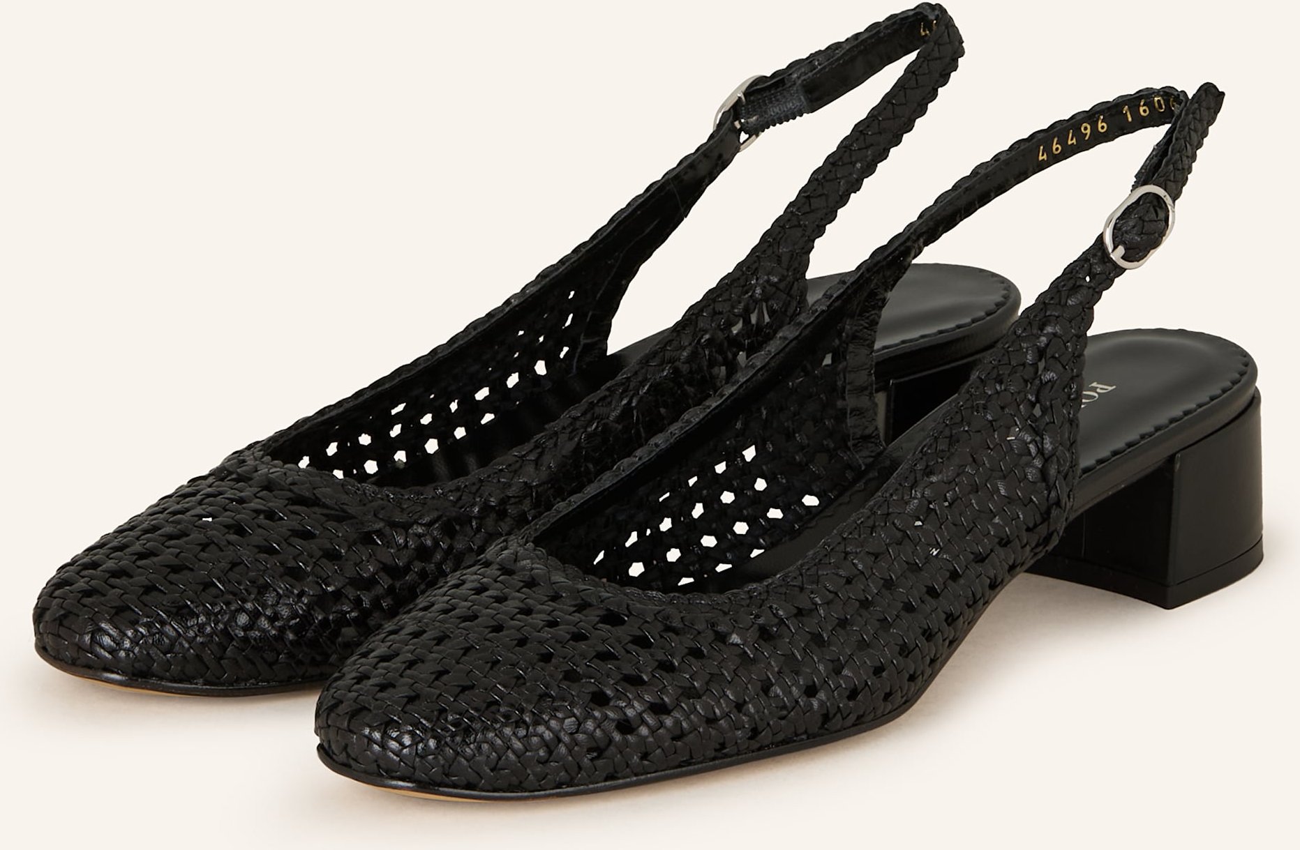 Pons Quintana Slingpumps Melani schwarz
