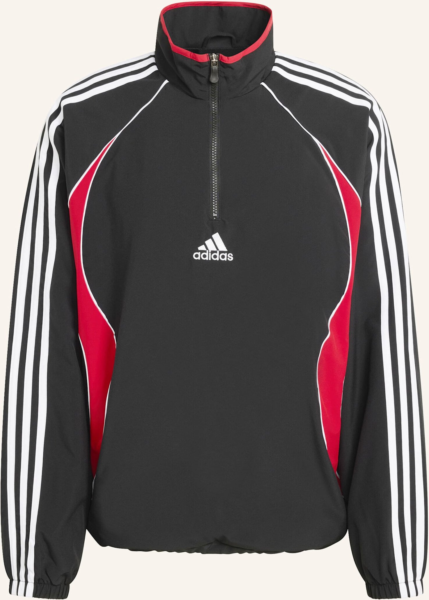 Adidas Originals Teamgeist Half Zip Sweatshirt. schwarz