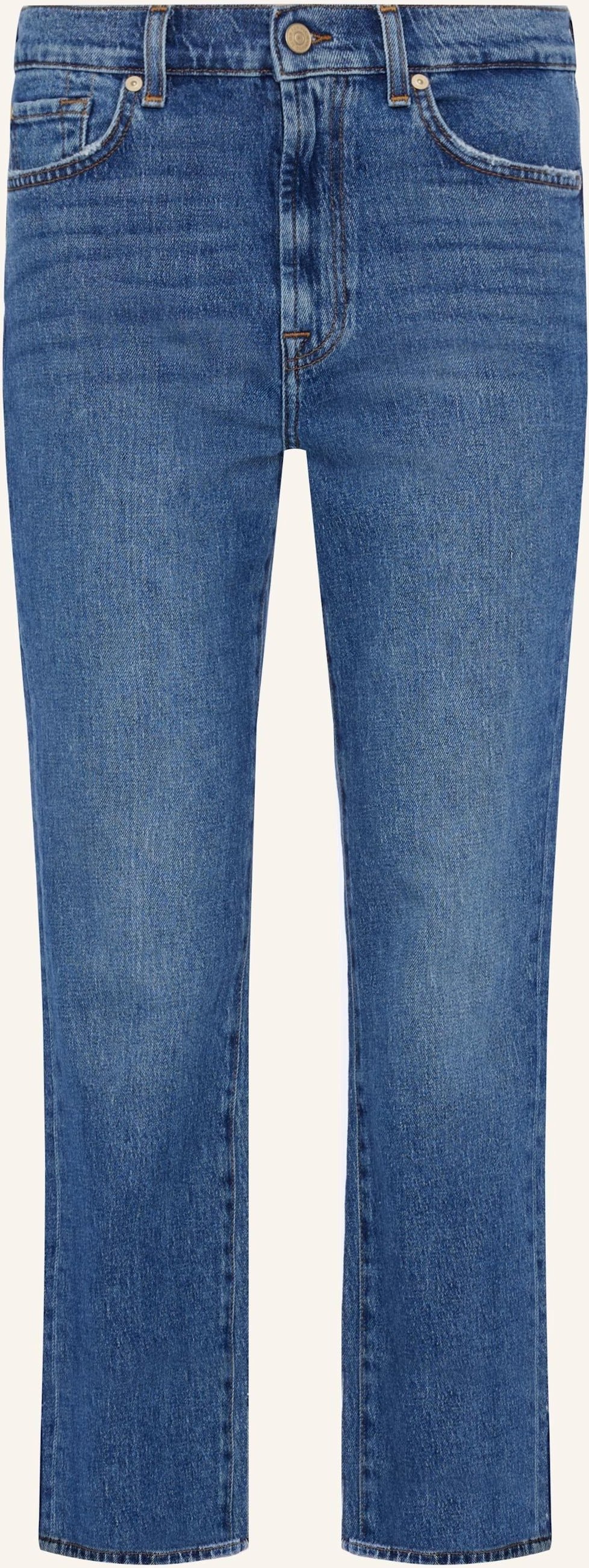 7 For All Mankind Jeans Logan Stovepipe Straight Fit blau