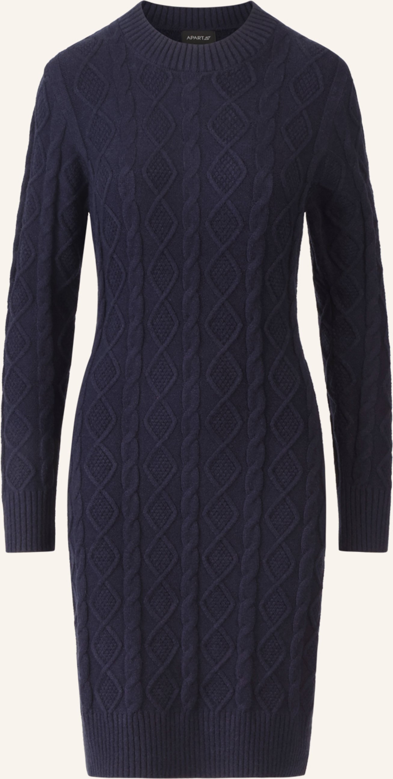 Apart Strickkleid blau