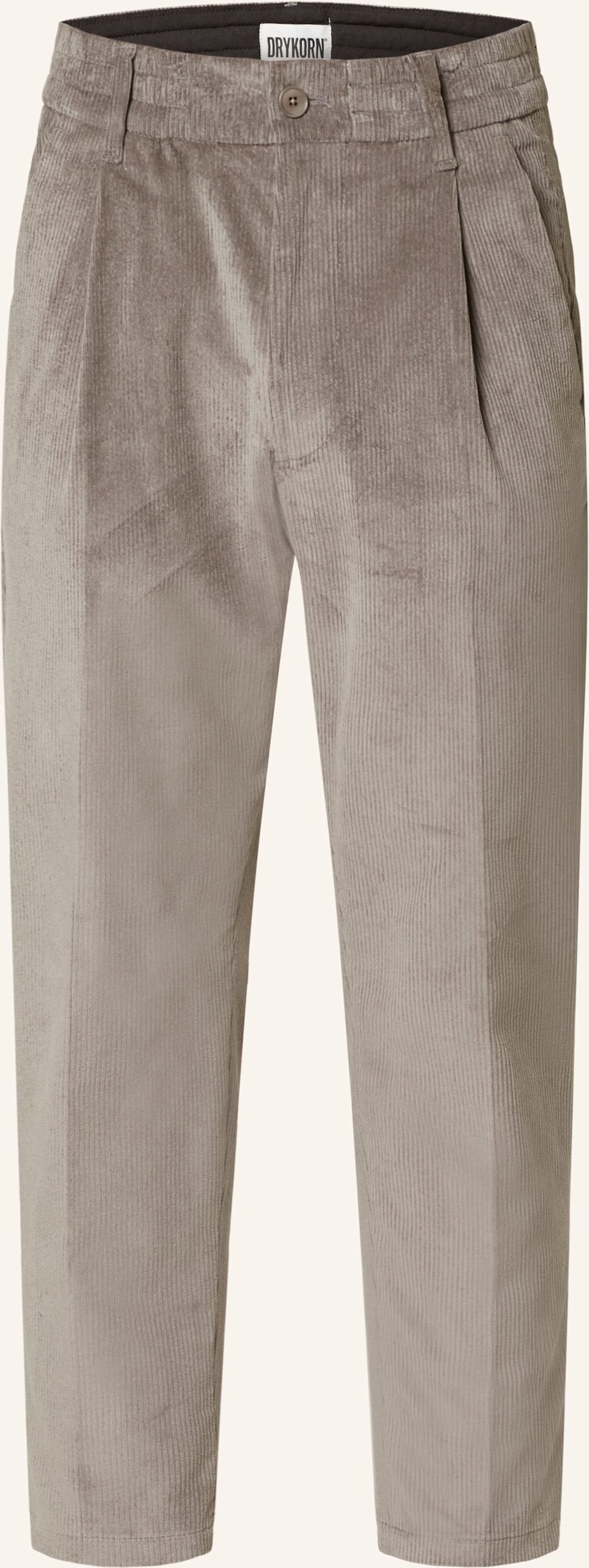 Thumbnail - Drykorn Anzughose Chasy Aus Cord Extra Slim Fit grau