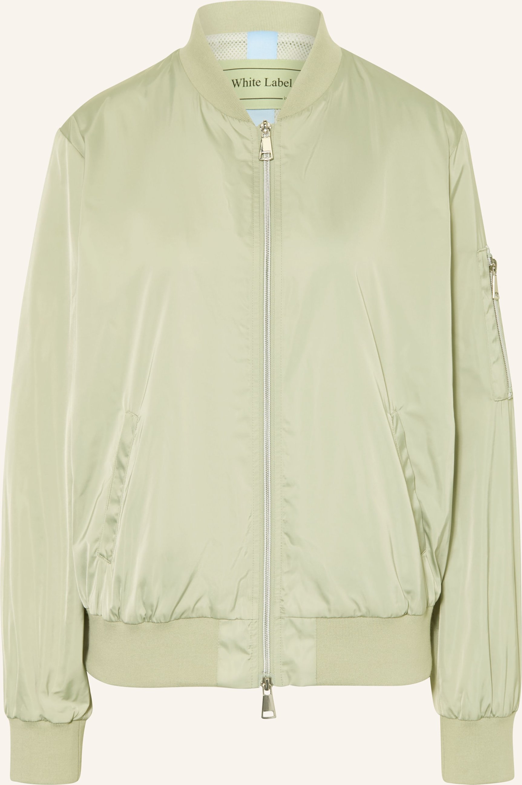 White Label Satinblouson gruen