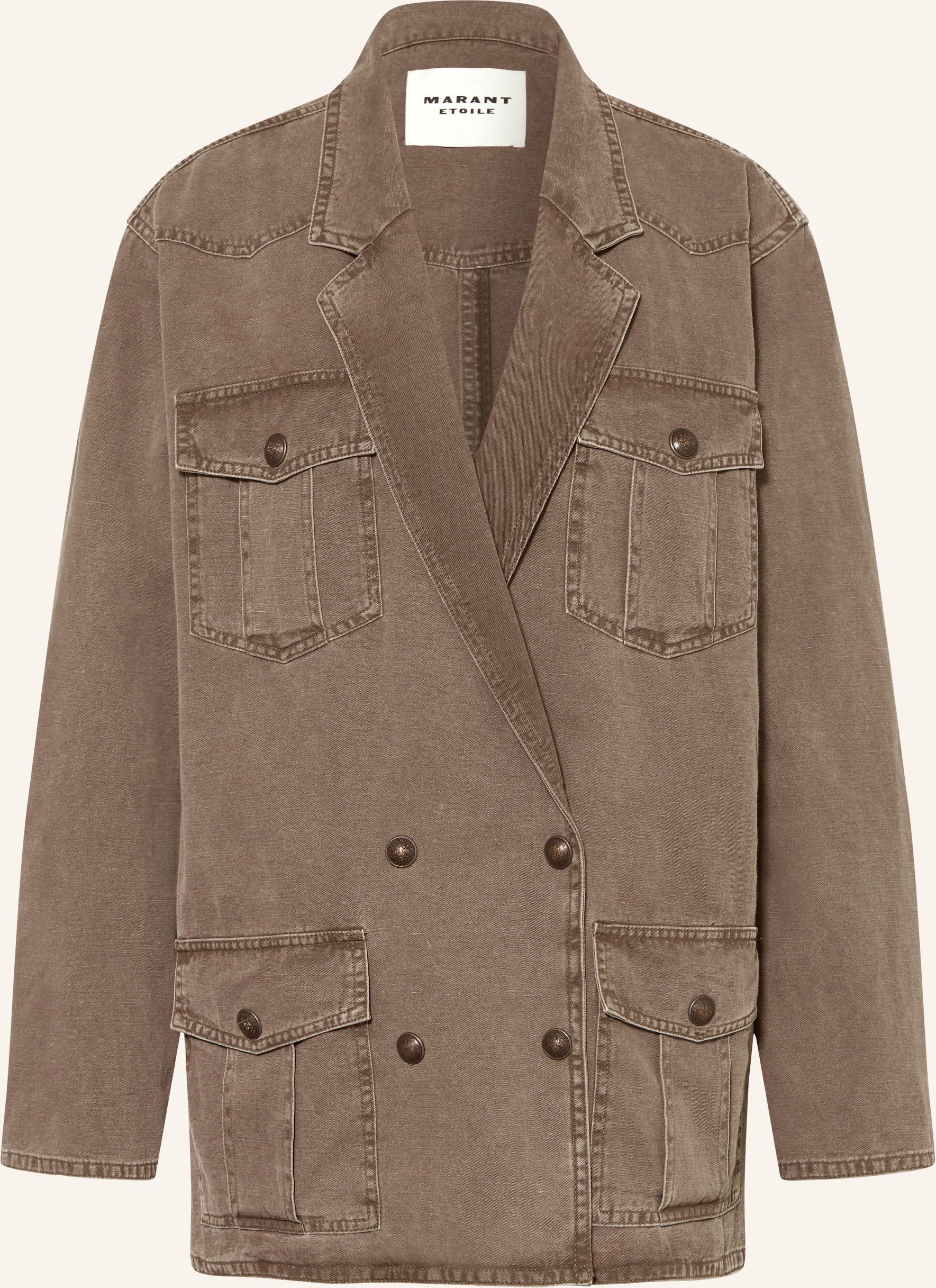 Marant Étoile Fieldjacket Nevala beige