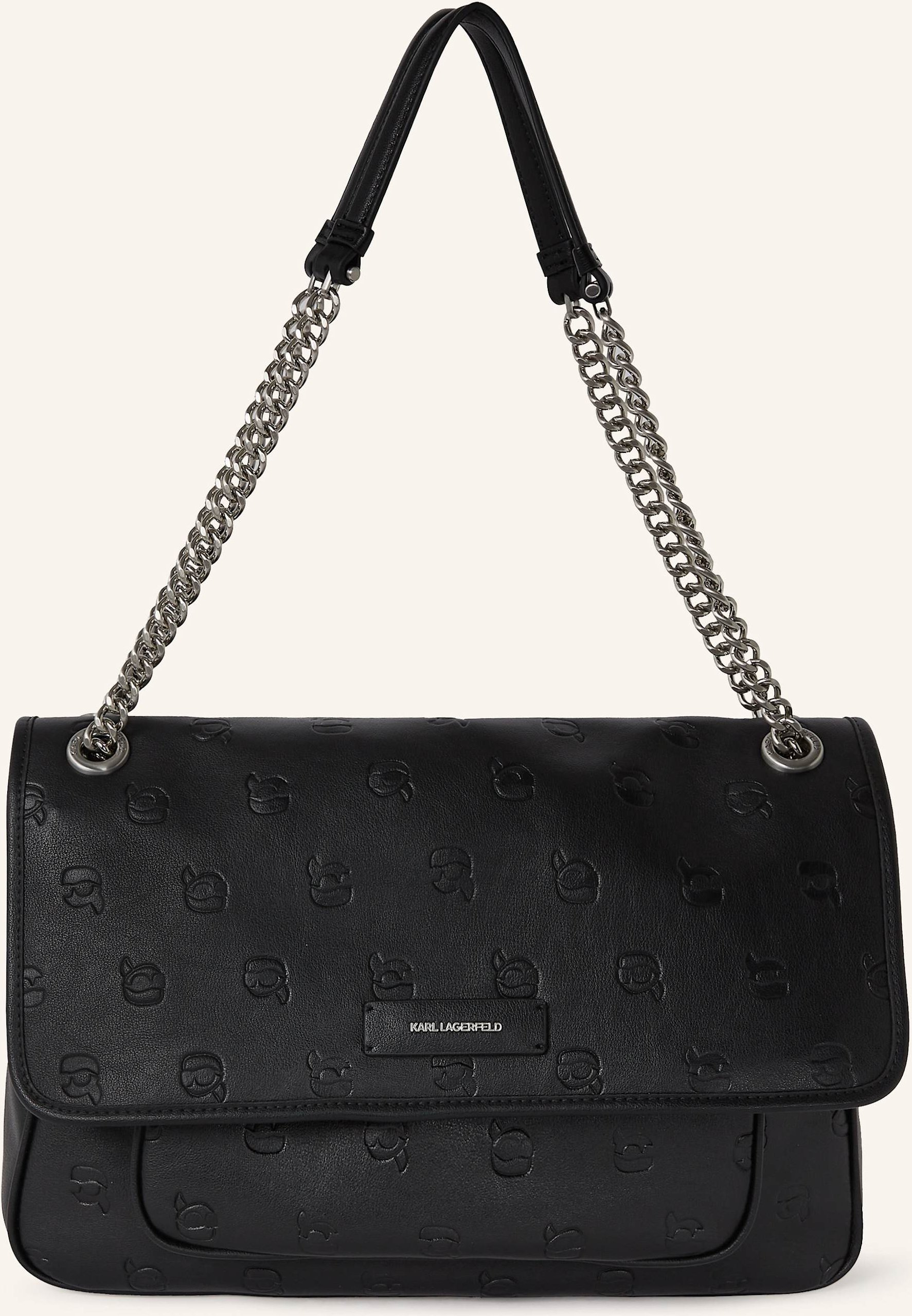 Karl Lagerfeld Schultertasche schwarz