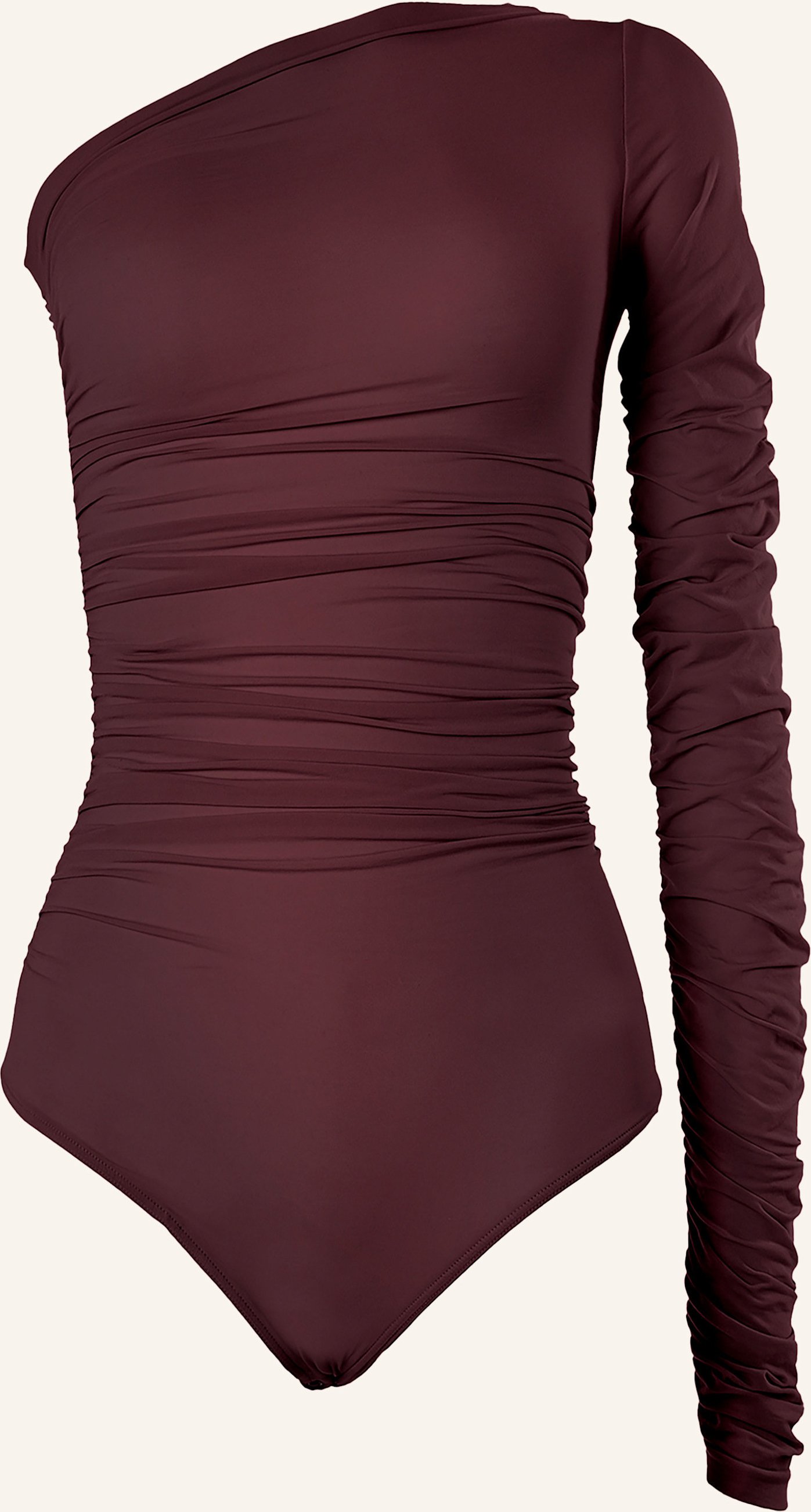 Wolford Wolford Body Sheer Drape String Body lila