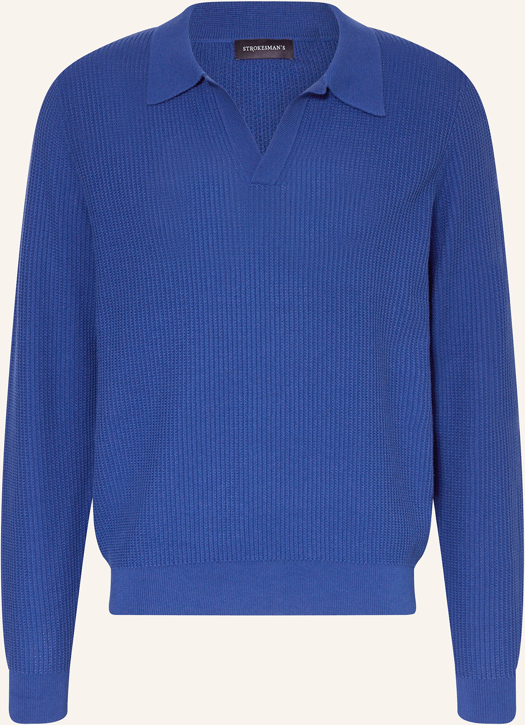 Strokesman's Pullover blau
