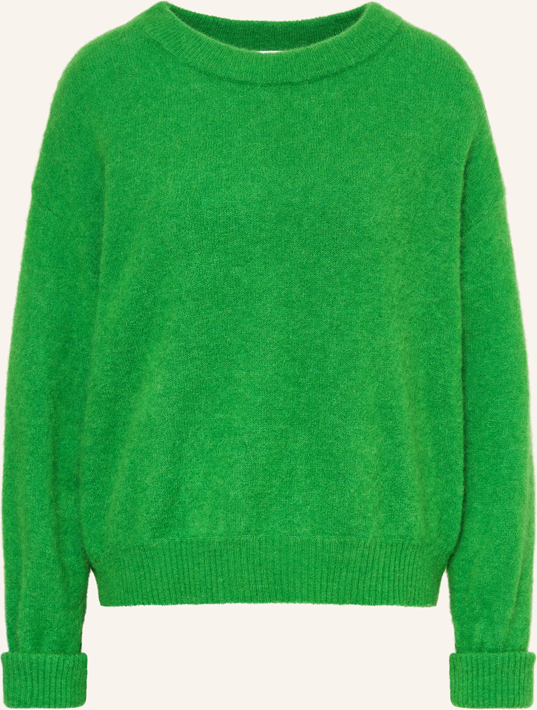 American Vintage Pullover Vitow Mit Alpaka gruen