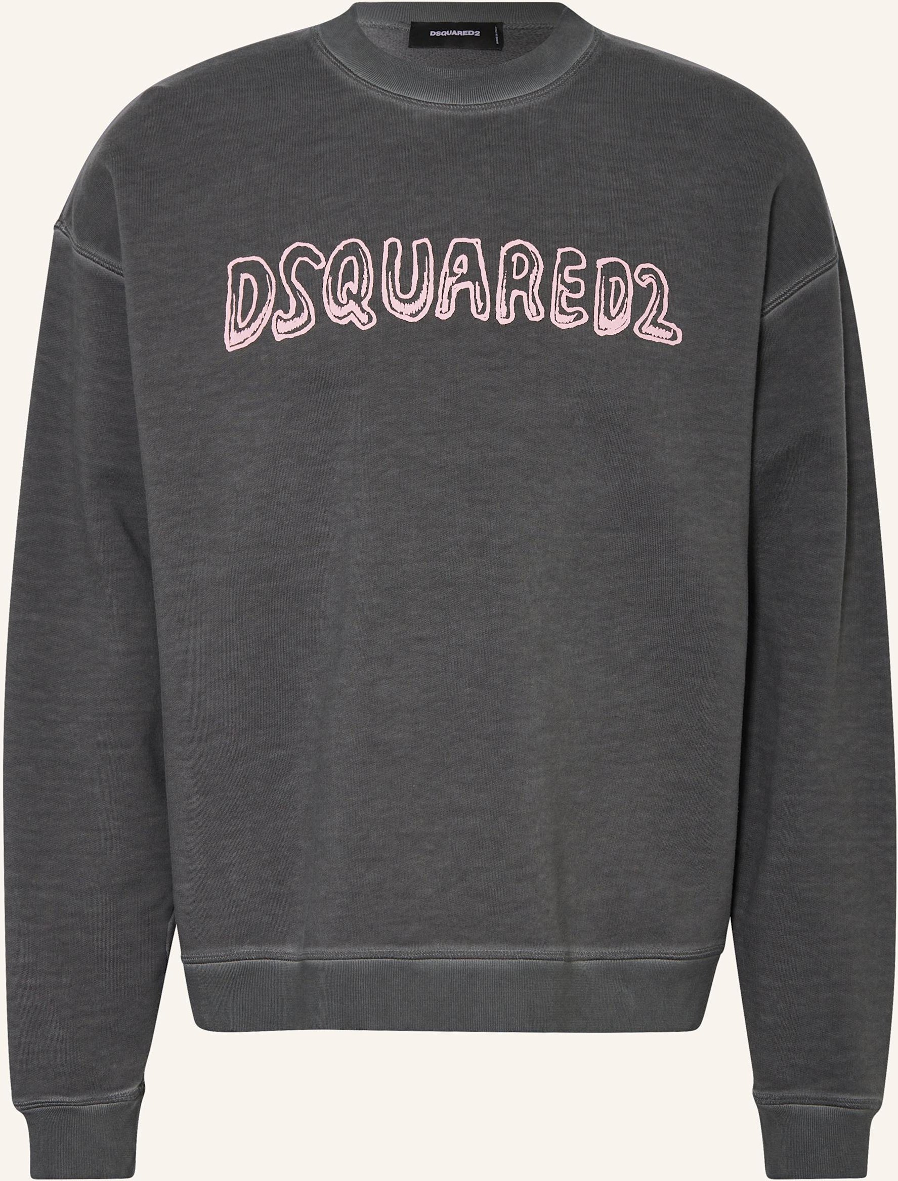 dsquared2 Sweatshirt Relax Fit grau