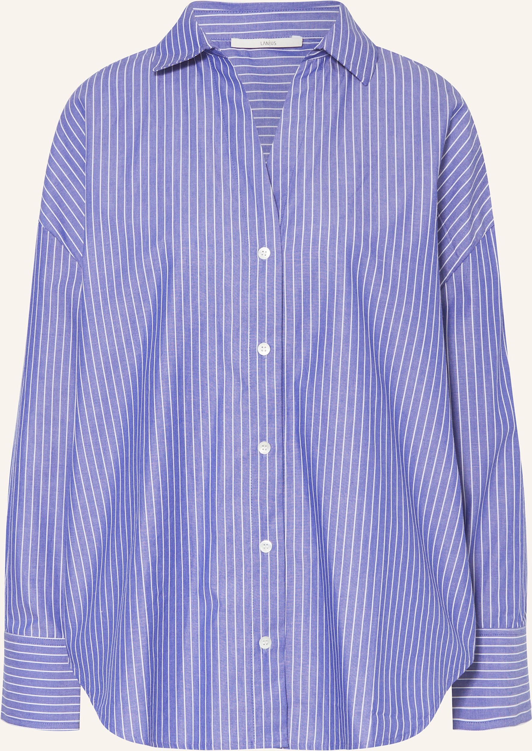 Lanius Hemdbluse blau