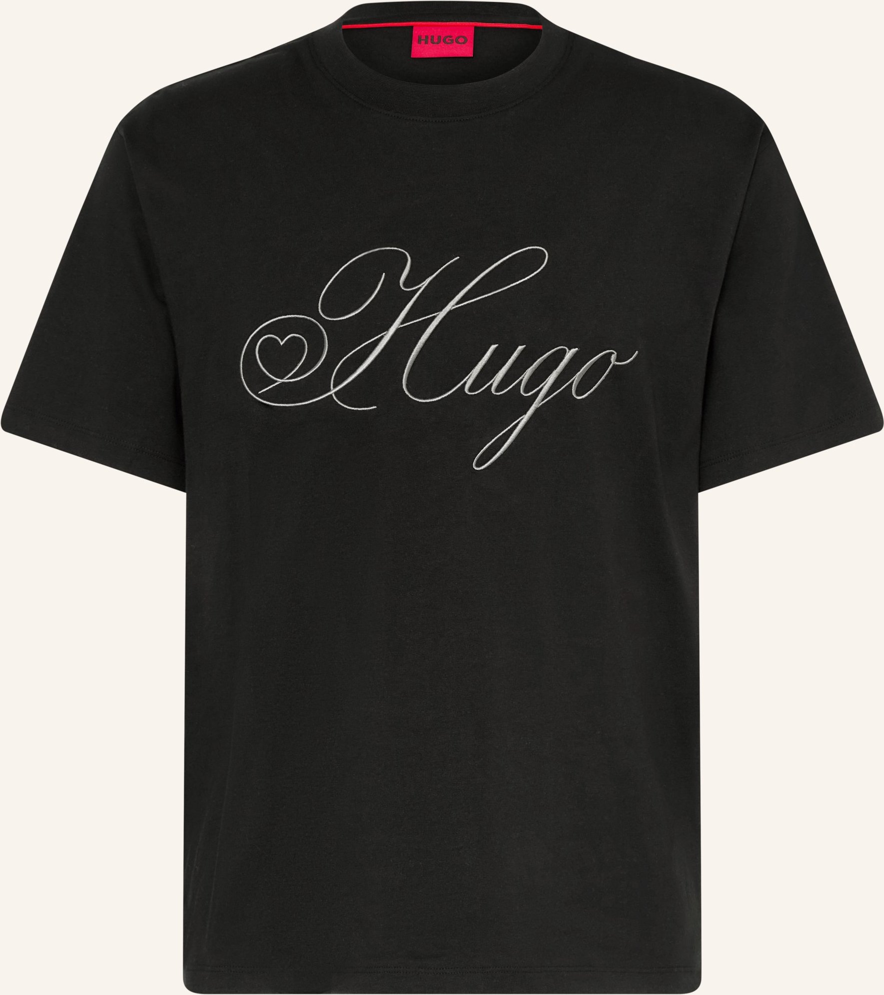 Hugo T-Shirt Dalent schwarz