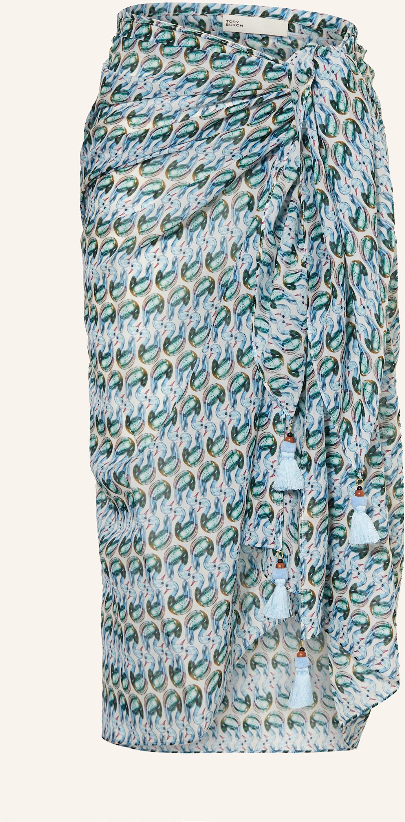 Thumbnail - Tory Burch Pareo Mit Seide blau