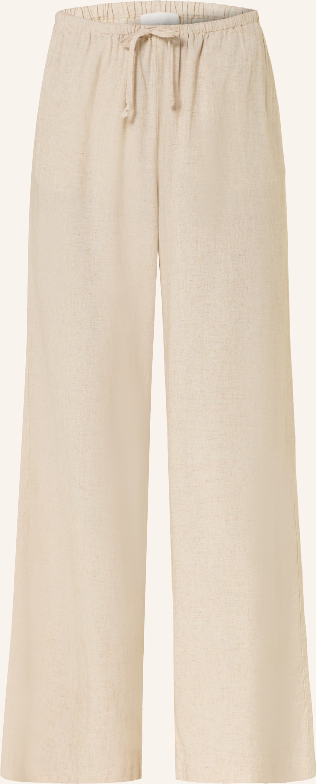 Thumbnail - Juvia Hose Florens Mit Leinen beige