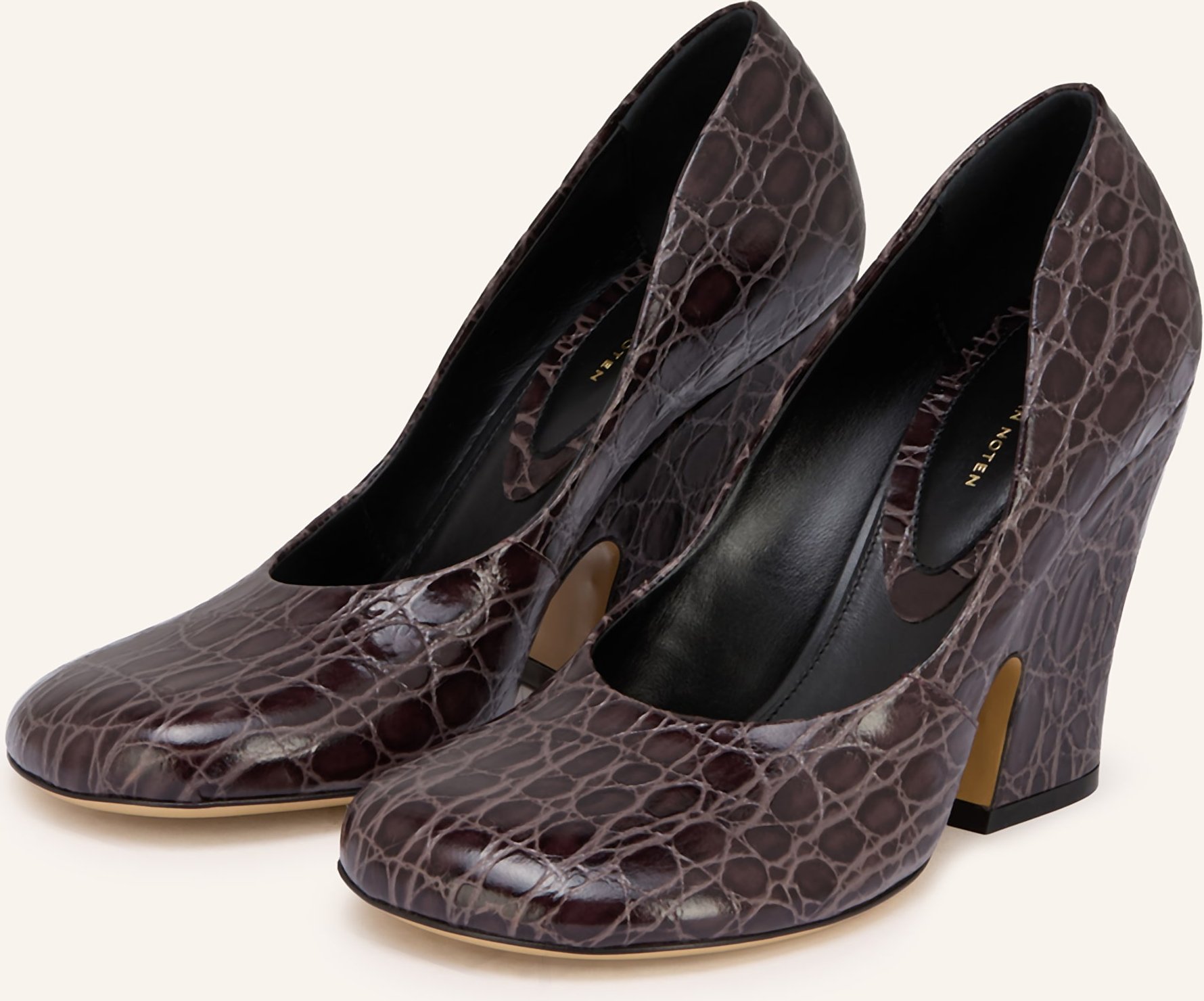 Dries Van Noten Pumps lila
