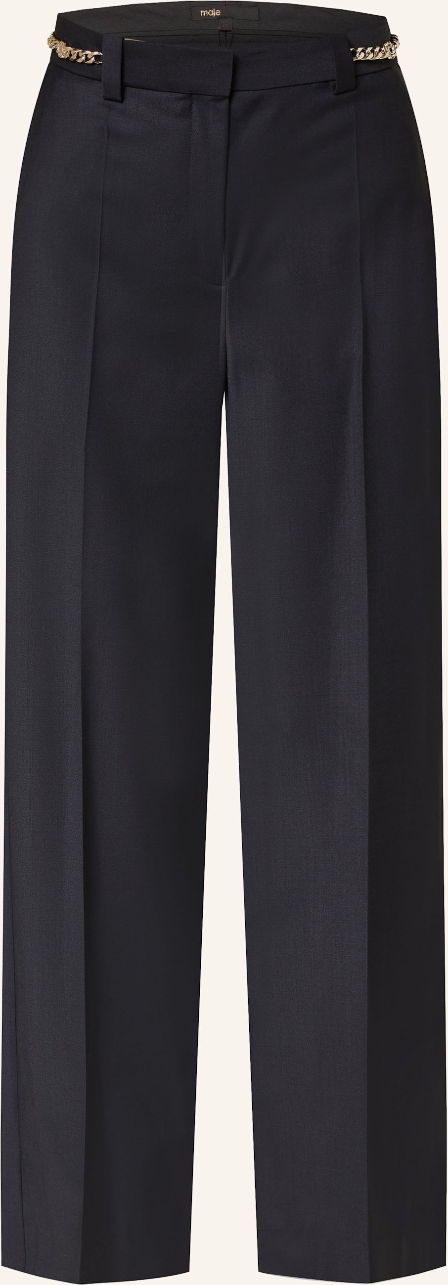 Maje Marlenehose blau