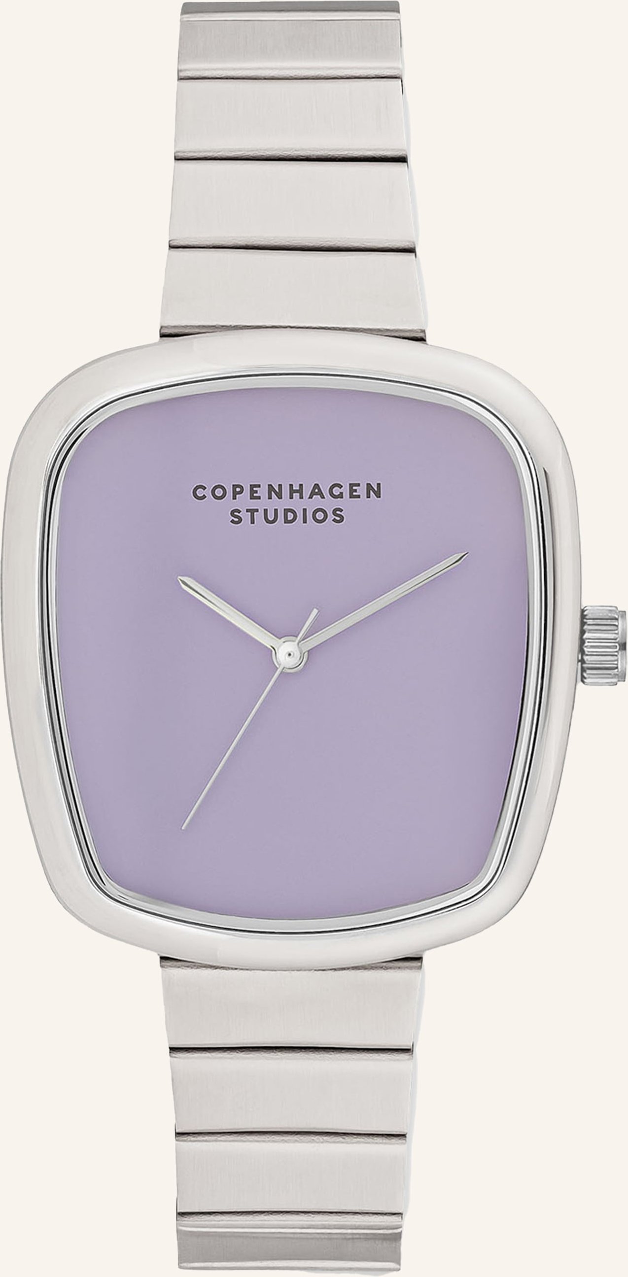 Copenhagen Studios Armbanduhr Aus Edelstahl silber