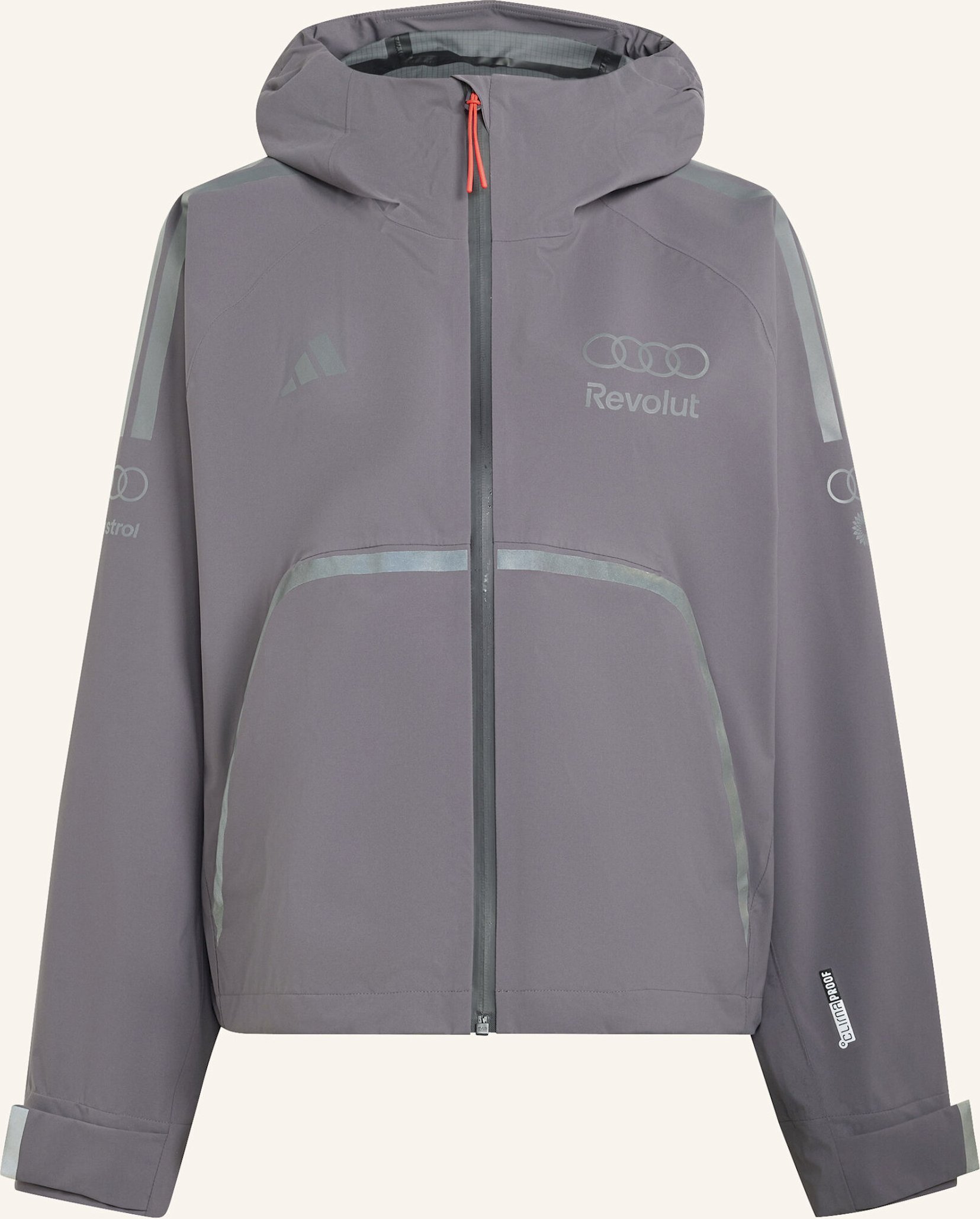 Adidas Audi Revolut f1 Team Engineers & Marketing Regenjacke grau