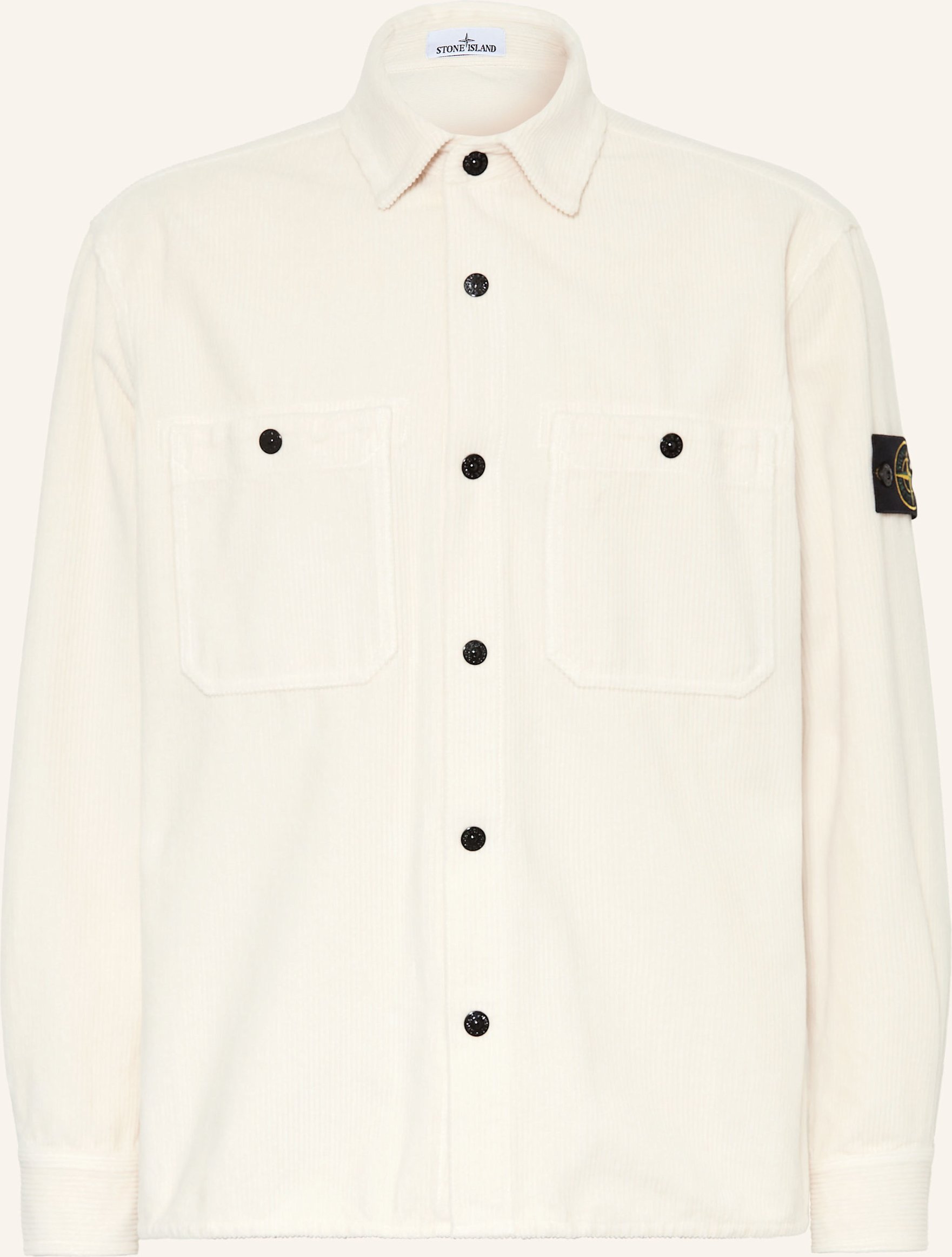 Thumbnail - Stone Island Cord-Overjacket beige