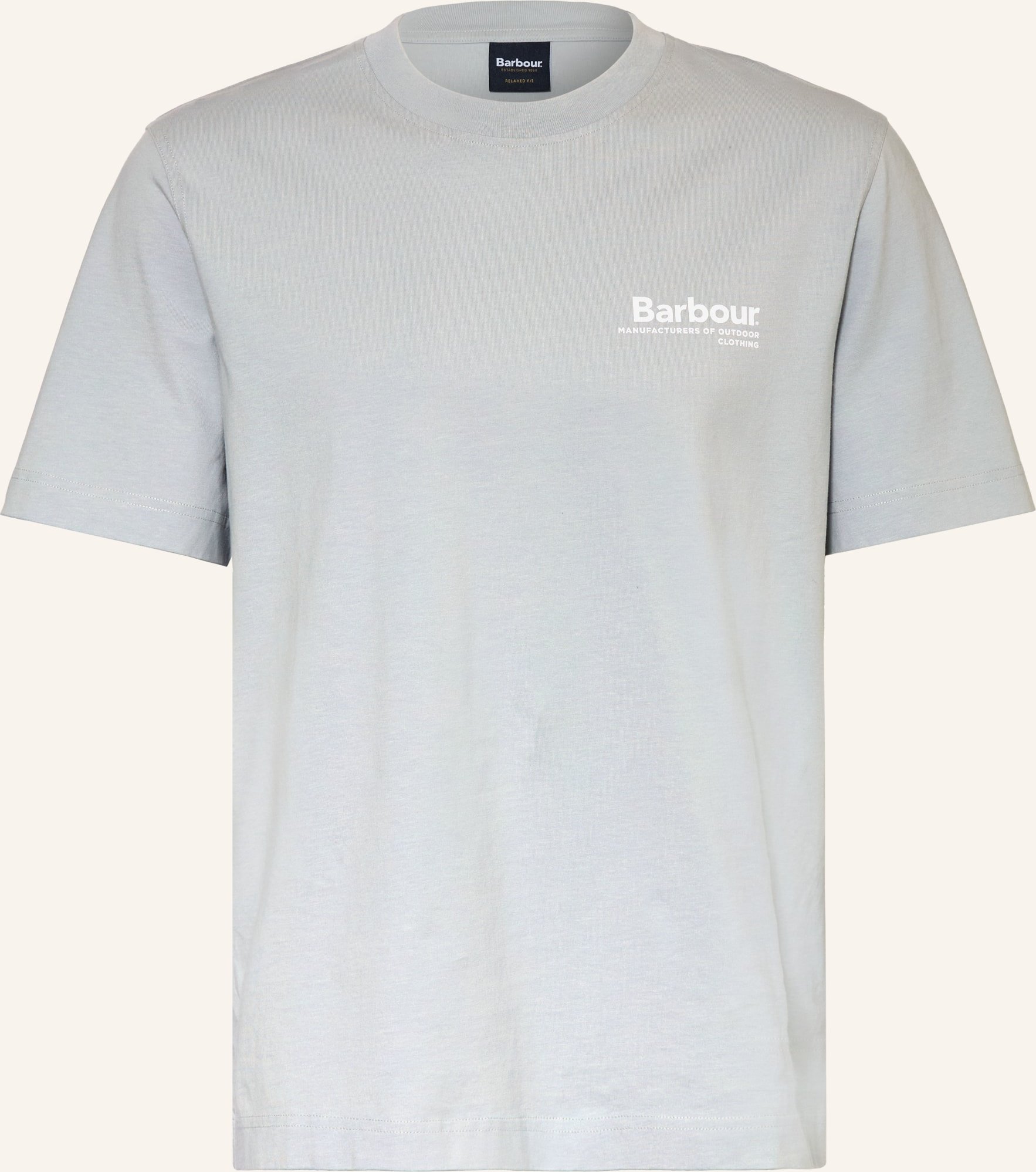 Barbour T-Shirt Wildfell blau