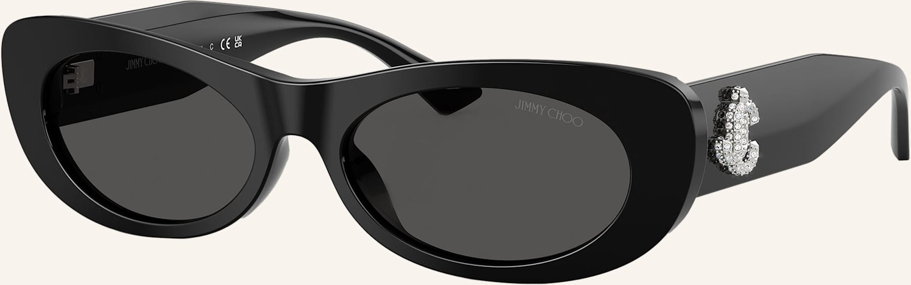 Jimmy Choo Sonnenbrille jc5038bu schwarz