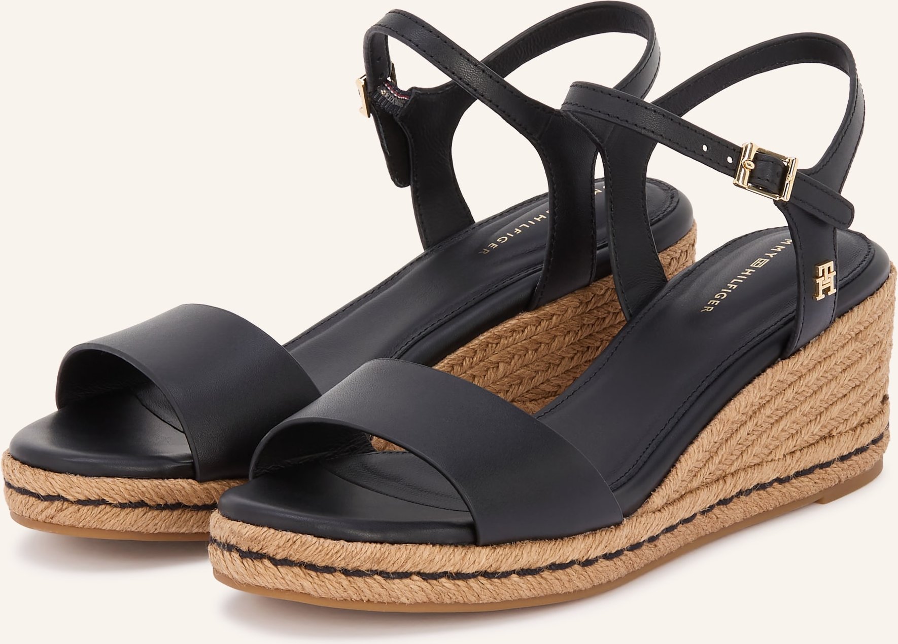 Tommy Hilfiger Wedges schwarz