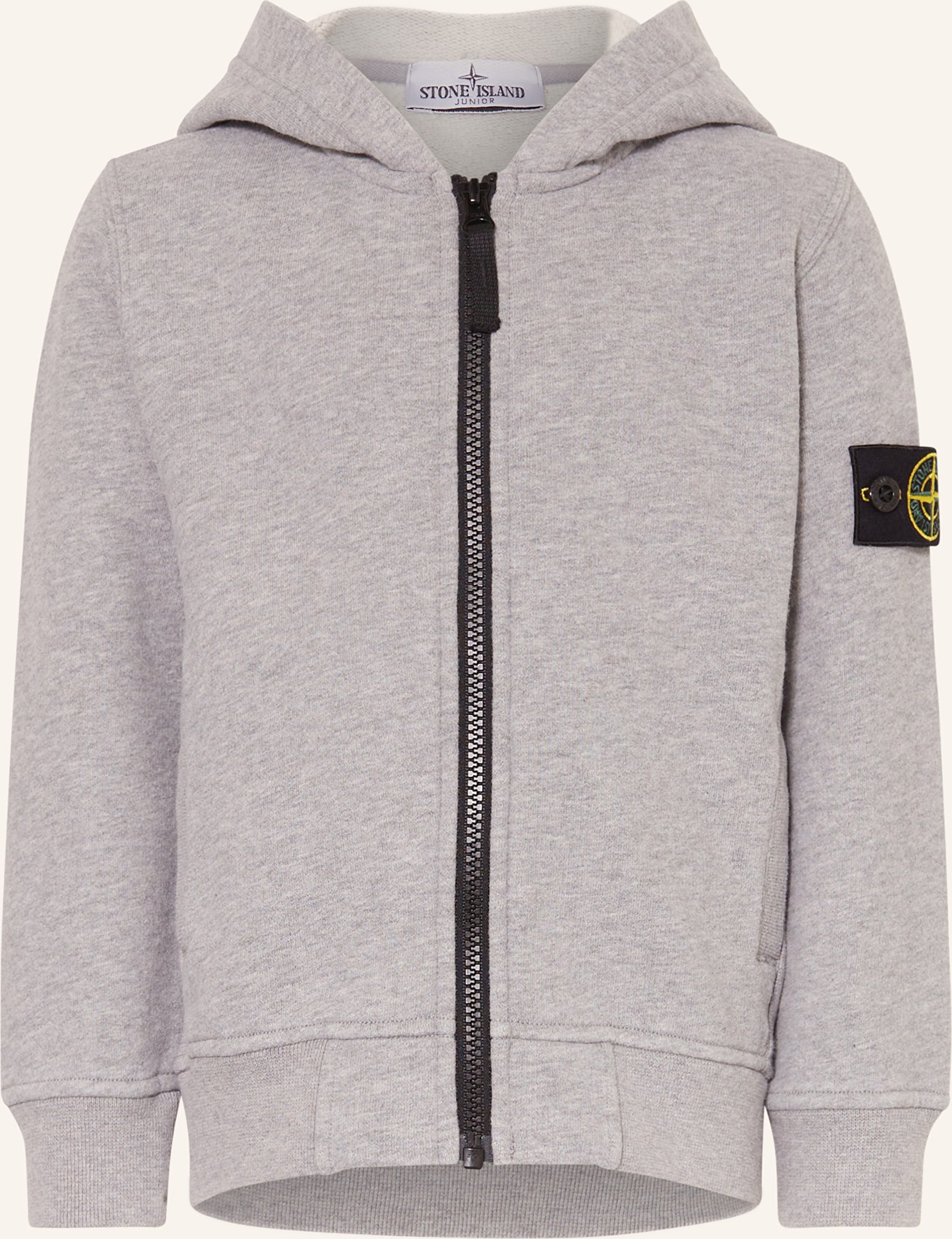 Stone Island Junior Sweatjacke grau